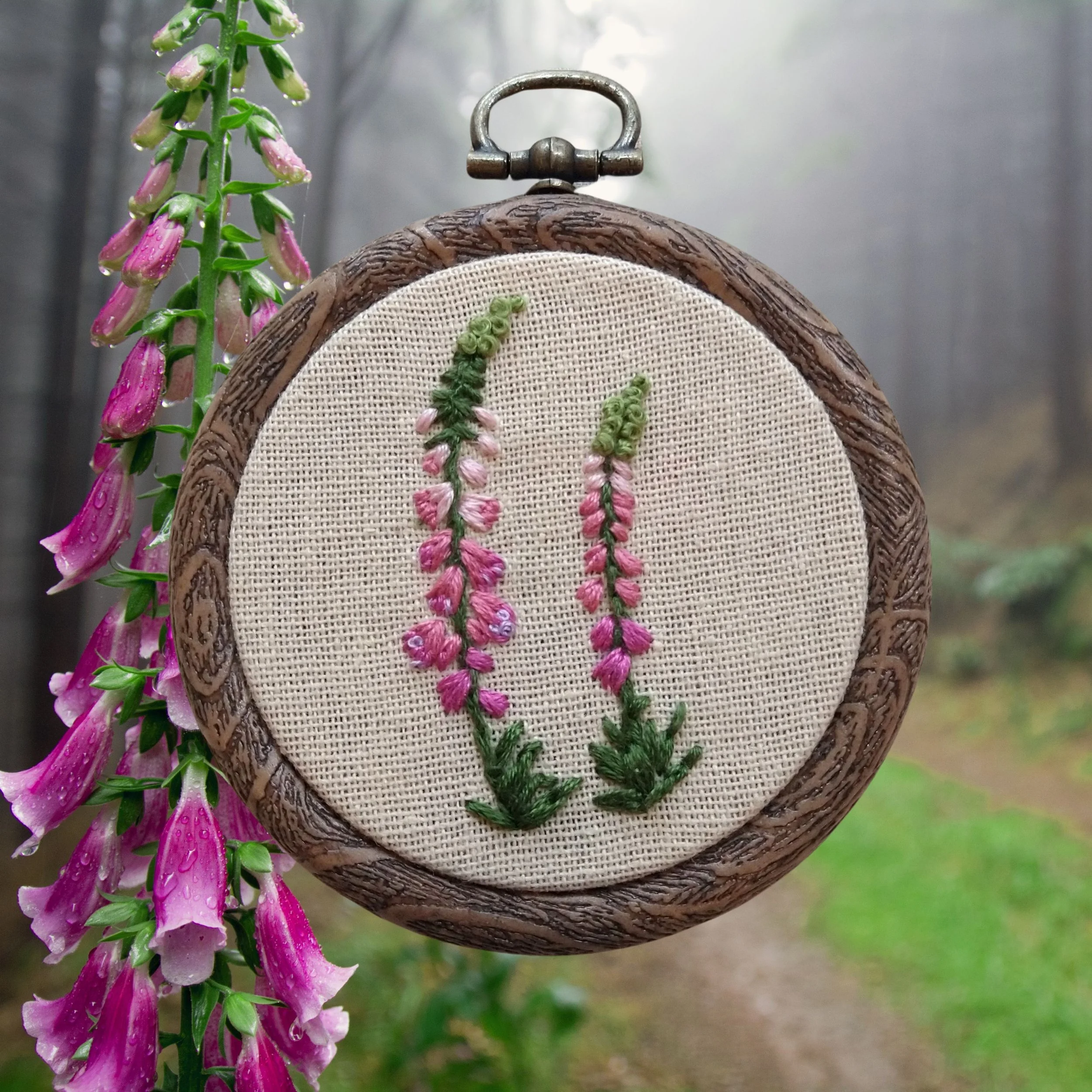 Foxgloves - The Poison Garden Collection - Embroidery Kit
