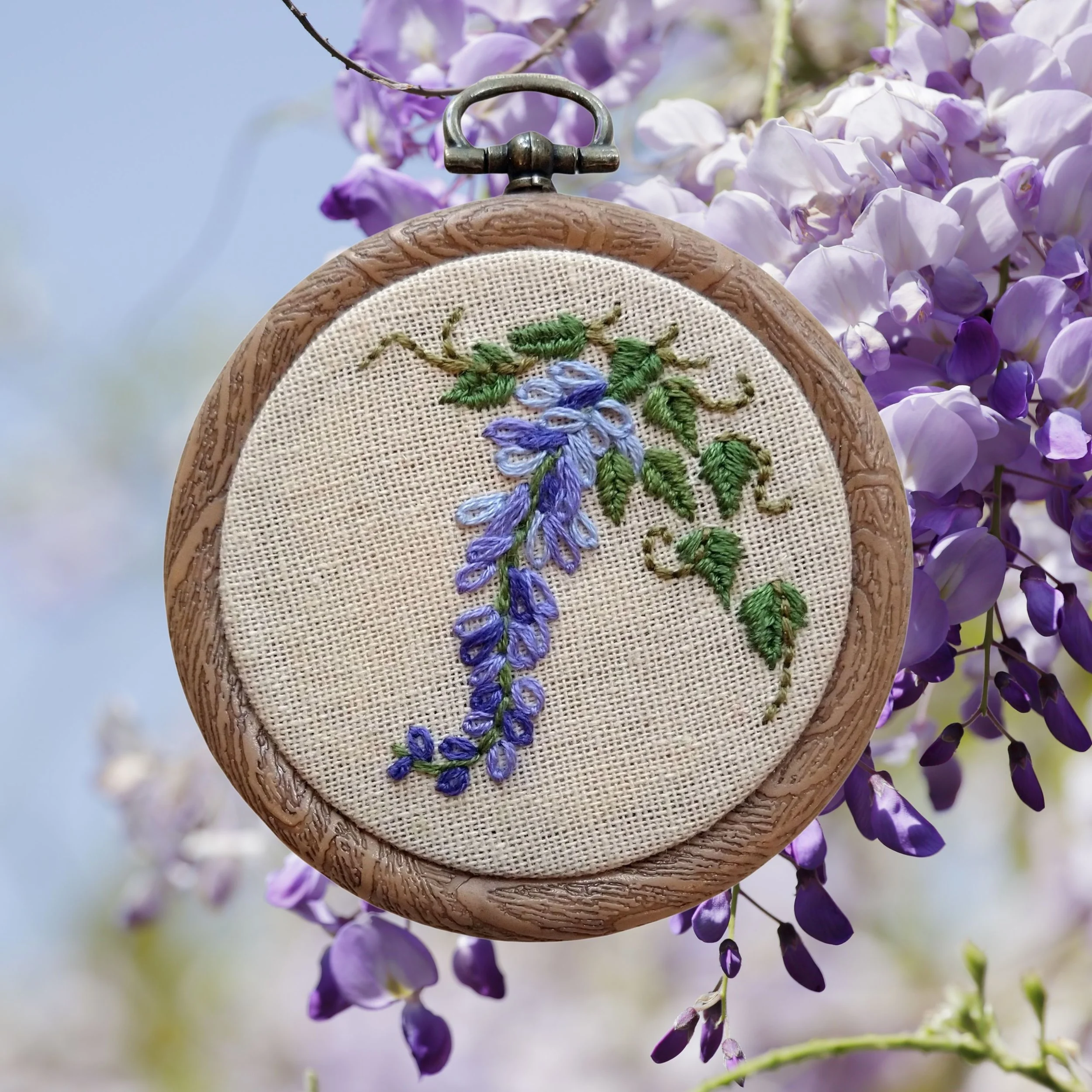 Wisteria - The Poison Garden Collection embroidery kit