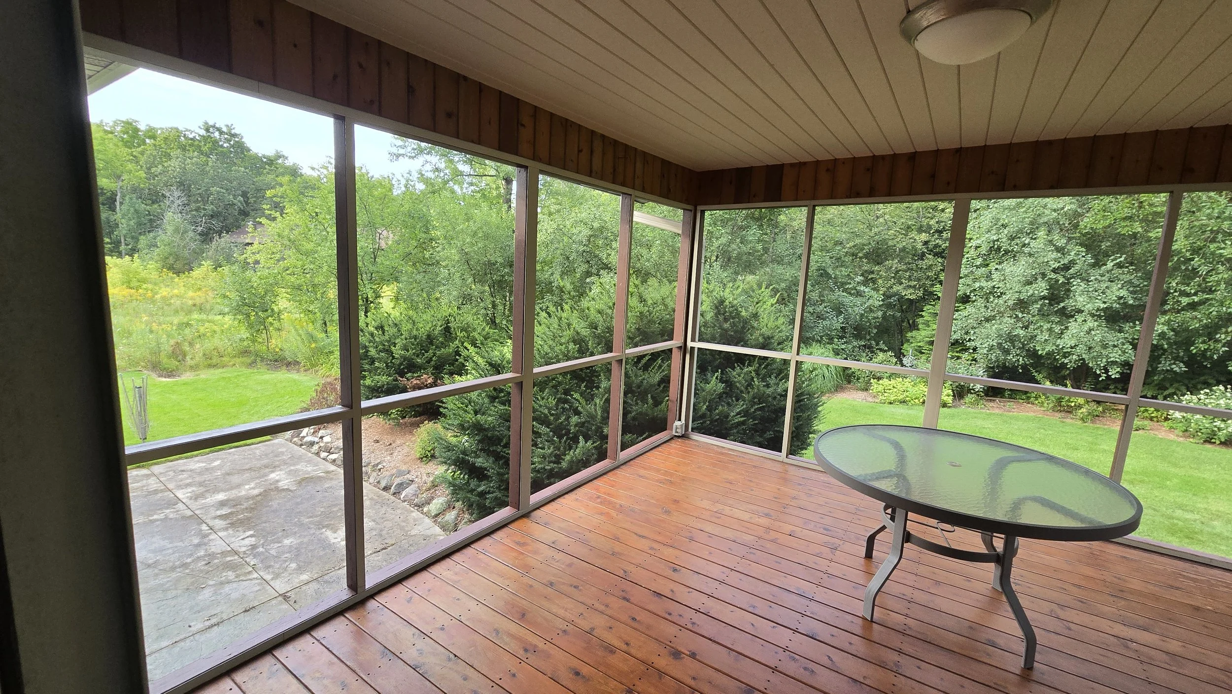 Porch Re-Screening