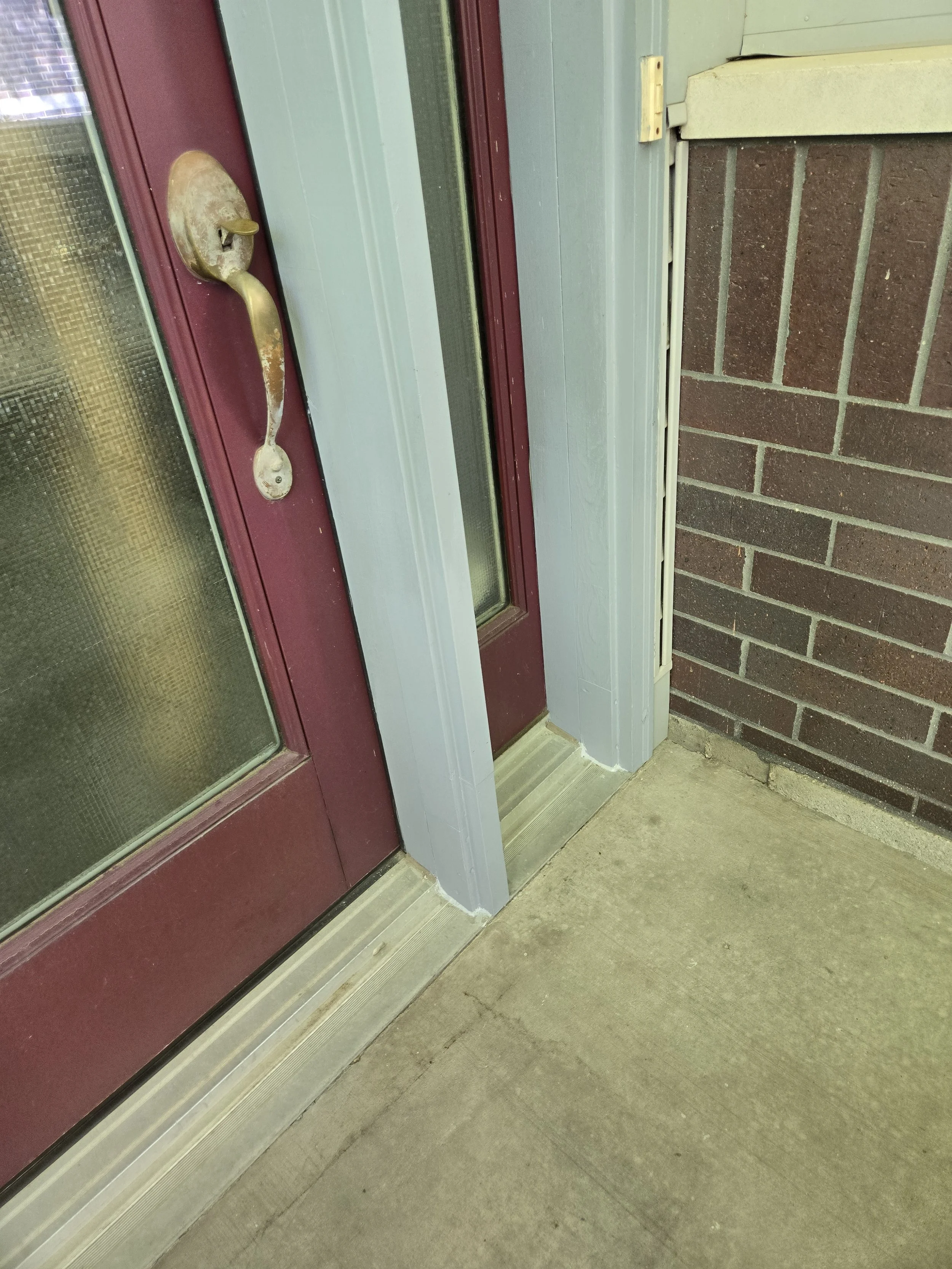 A finished and painted rot repair! Can you tell the difference?