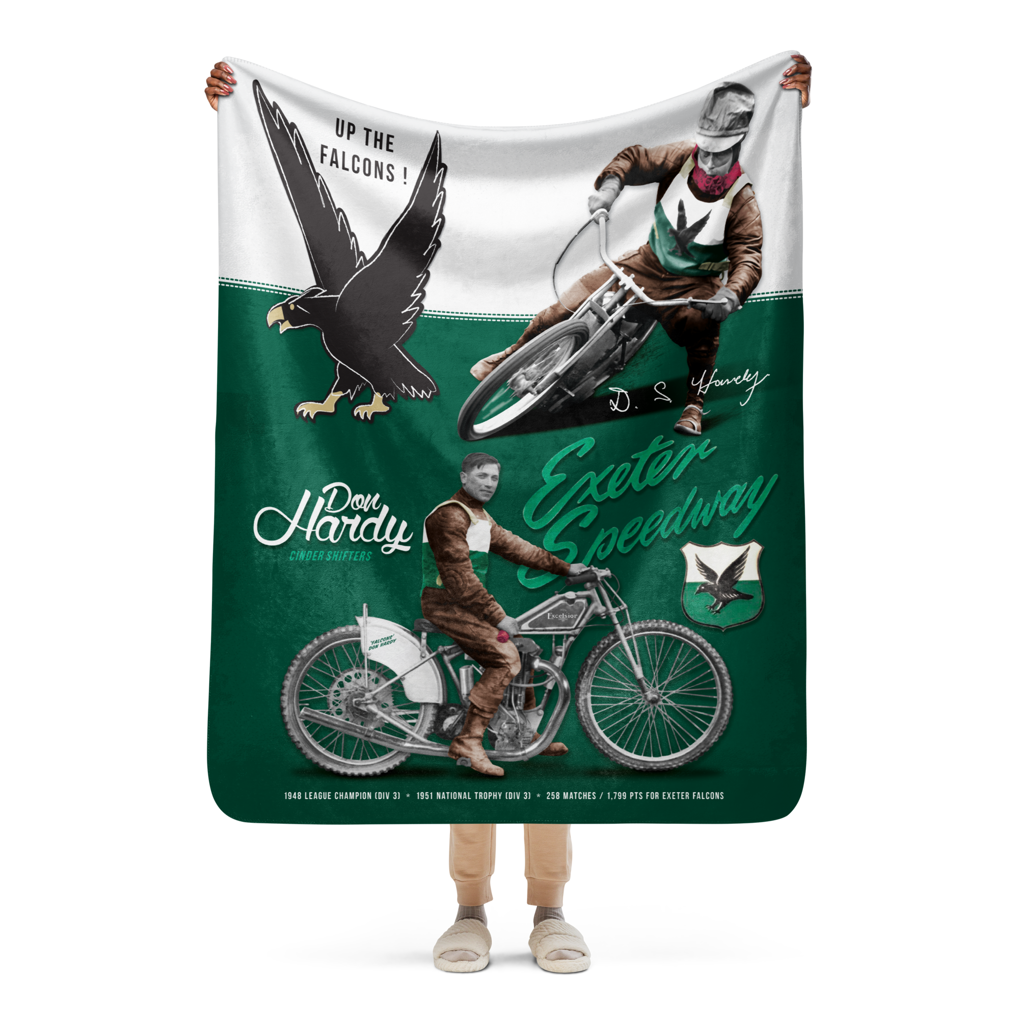 EF Don Hardy Tribute Sherpa Blanket