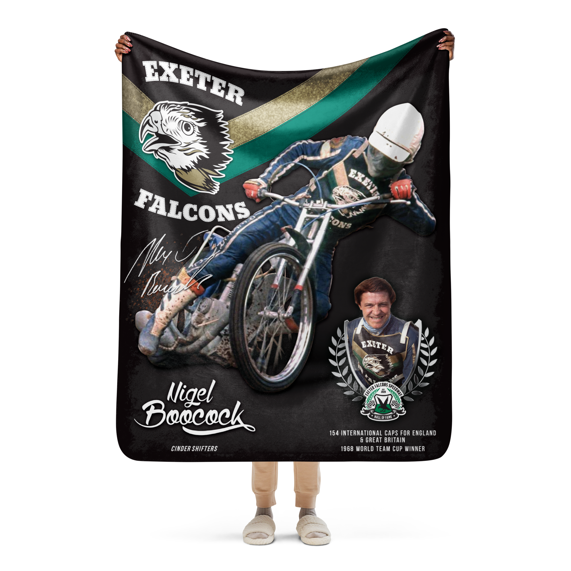 EF Nigel Boocock Tribute Sherpa Blanket
