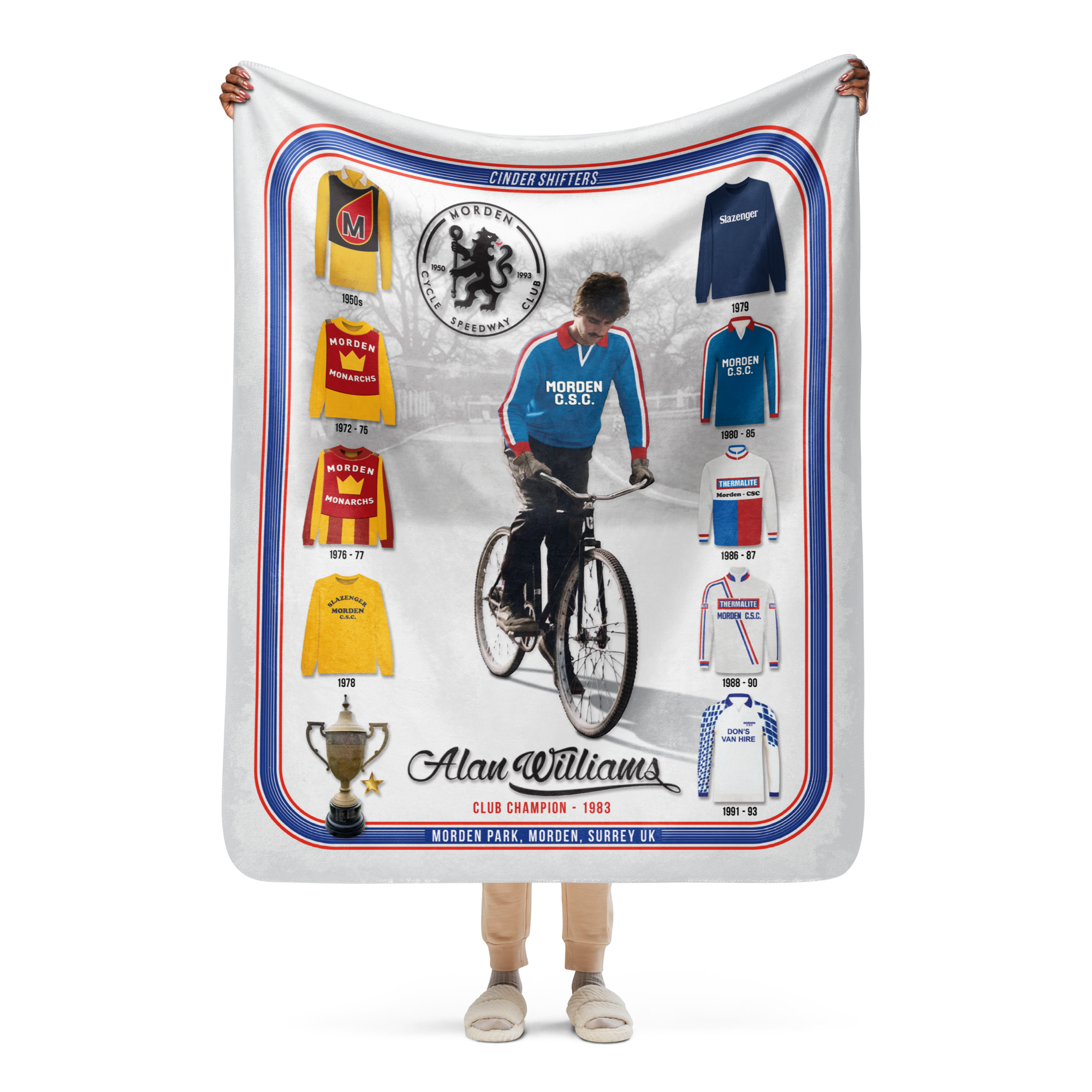 Morden CSC Alan Williams Sherpa Blanket