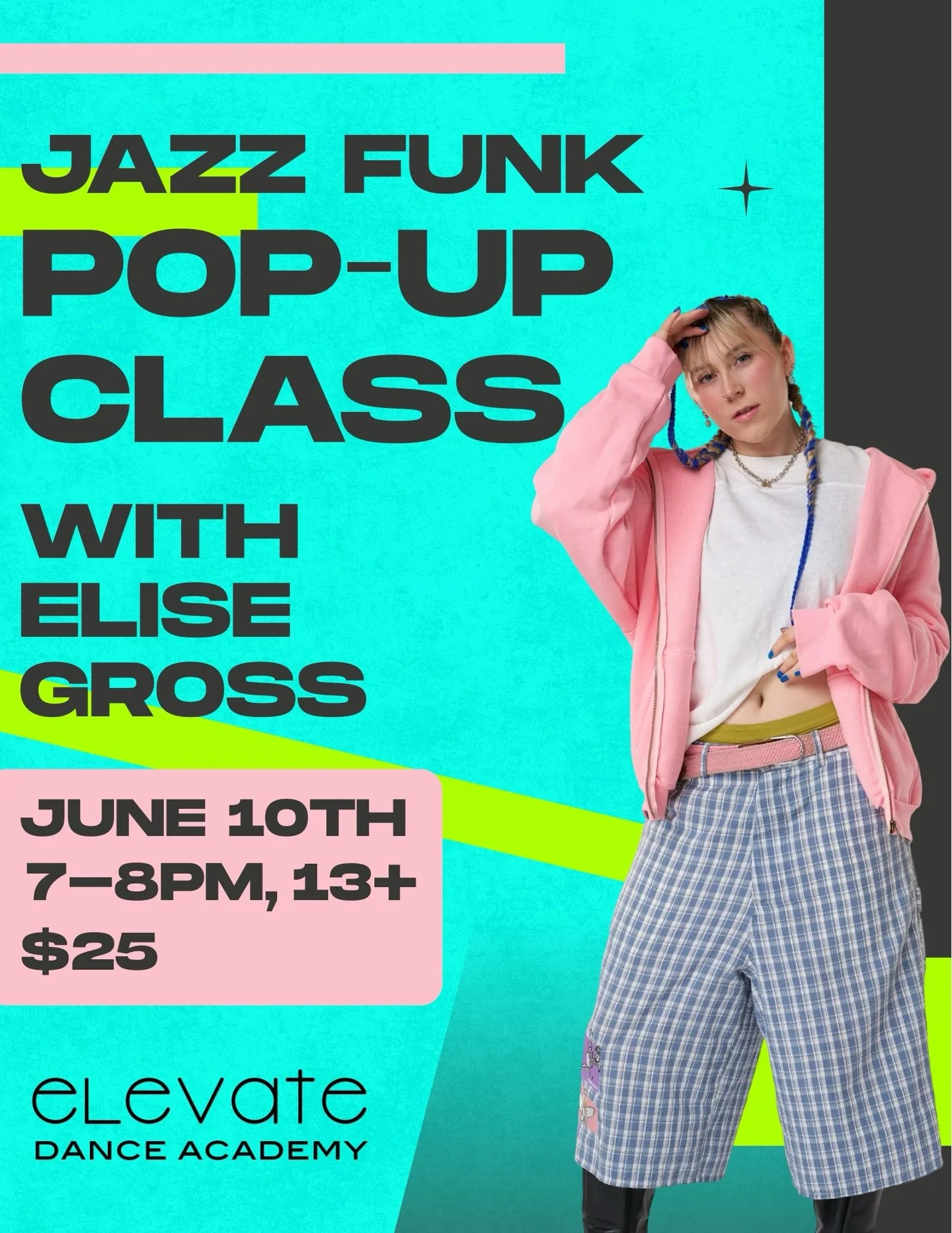 Pop-Up Class Alert! @elisegross will be joining us next Wednesday! You won&rsquo;t want to miss this one 💫 Sign up on the parent portal or feel free drop in. See you there!