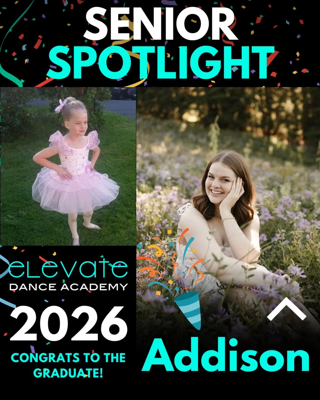 Congratulations to our wonderful seniors. You did it! 🎓 First up for her #SeniorSpotlight is Addison Holliday!

**What are your plans after graduation?**
&ldquo;I plan on attending the University of Oregon and majoring in elementary education.&rdquo