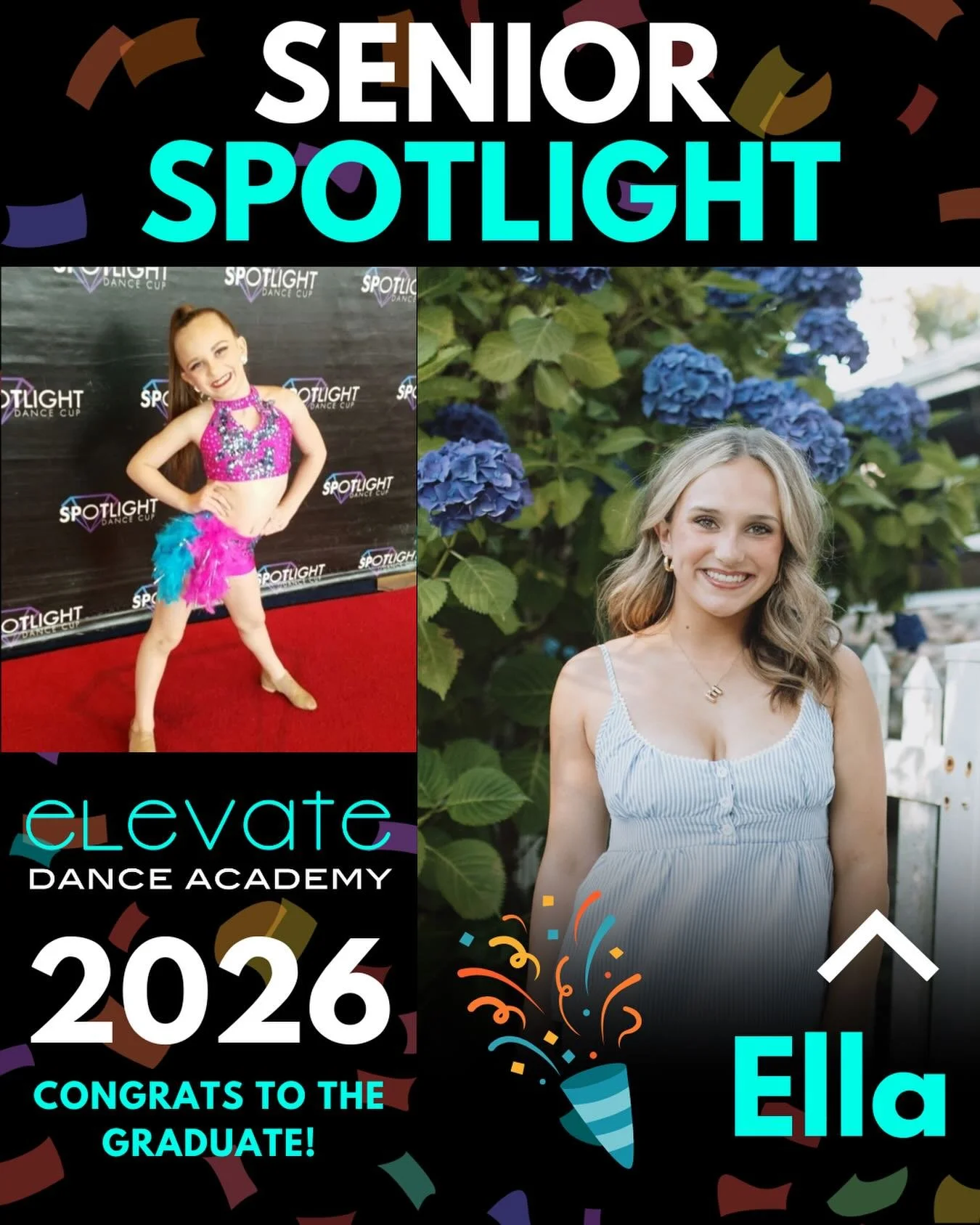 Congratulations to our wonderful seniors. You did it! 🎓 Next up for her #SeniorSpotlight is Ella Osborne!

**What are your plans after graduating?**
&ldquo;I will be attending Grand Canyon University earning my bachelors in communications, and certi