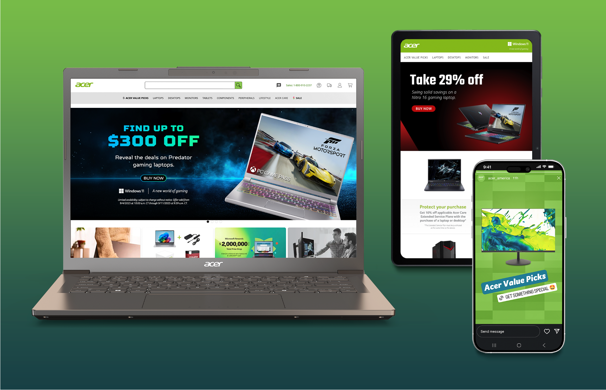Acer: eCommerce Production