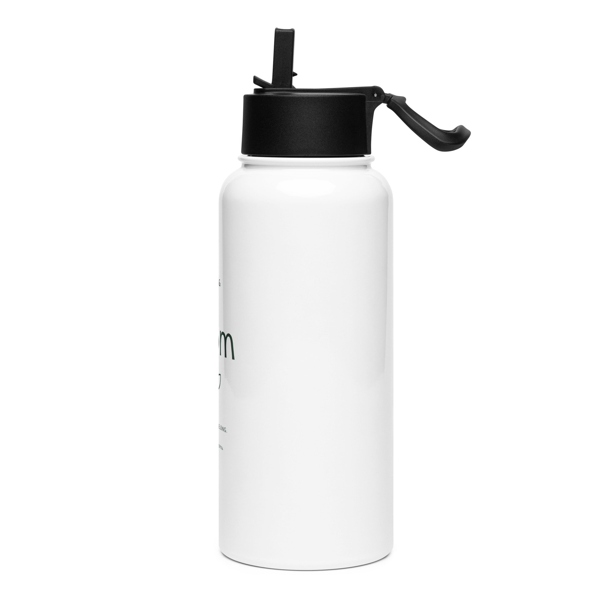 Bloom 32 oz Water Bottle, left view