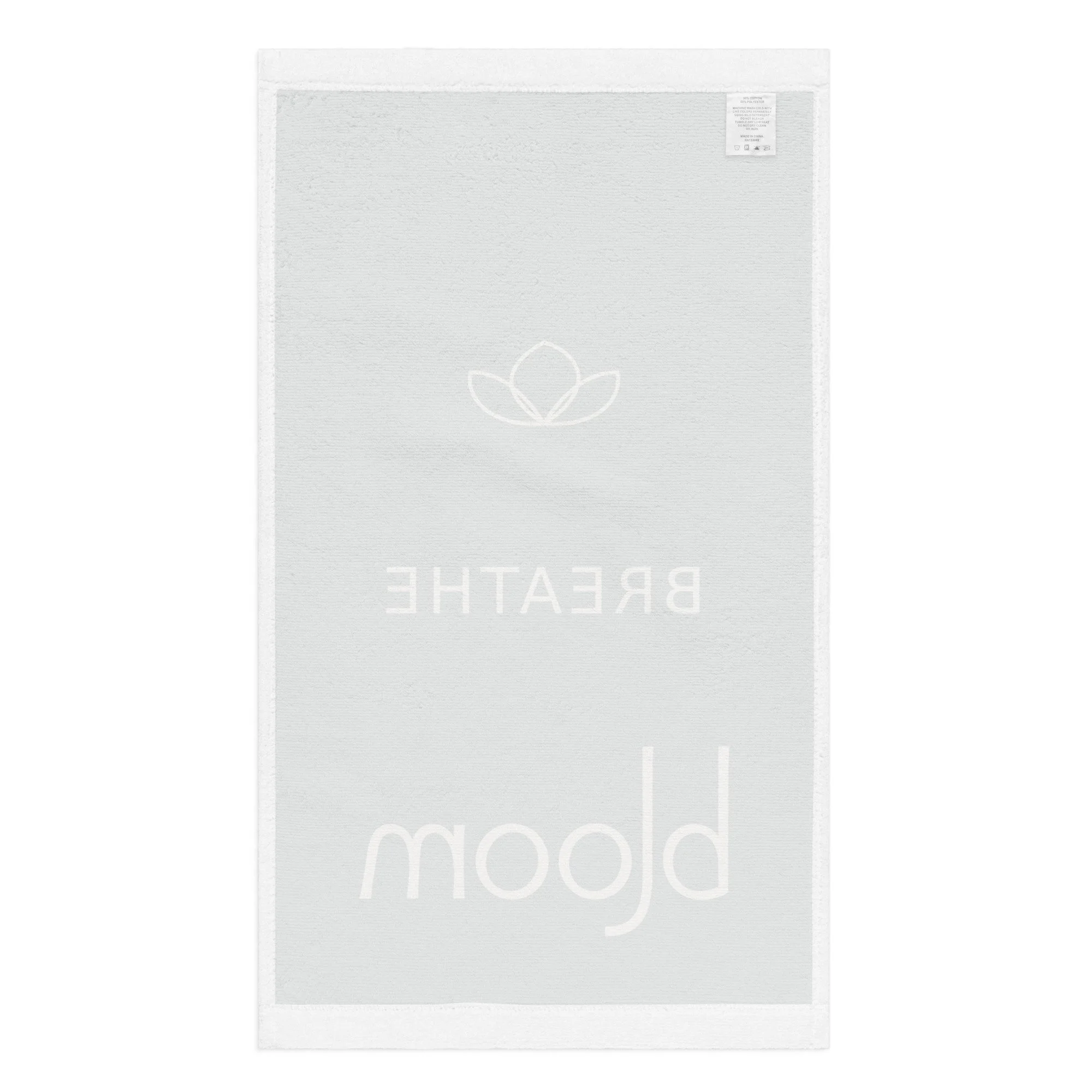 Bloom Practice Hand Towel, back view