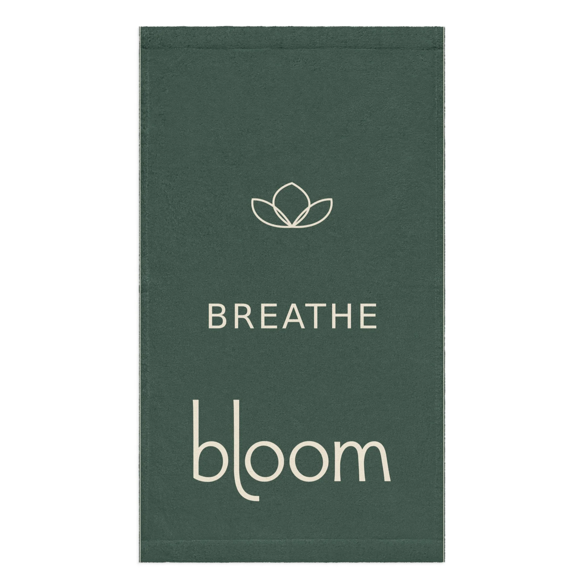 Bloom Practice Hand Towel, front view
