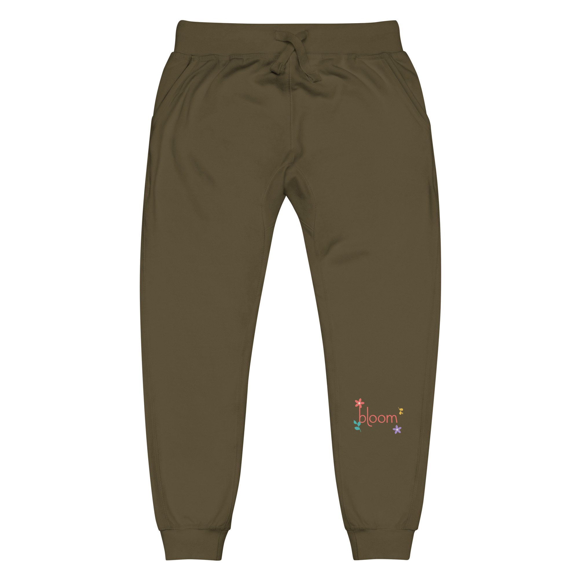 Bloom Fleece Joggers — Color Garden, product view