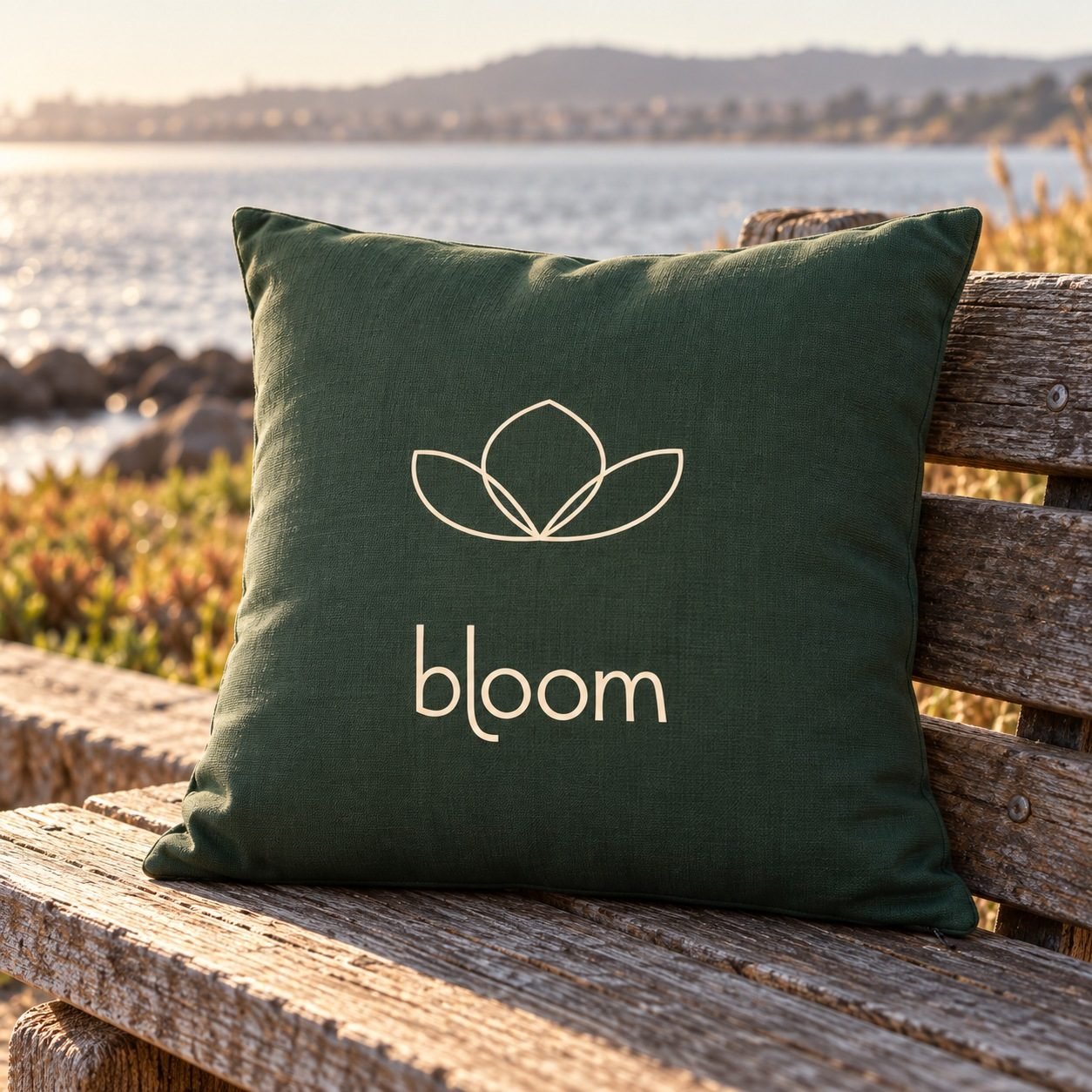 Bloom Rest Decorative Cushion, lifestyle photograph