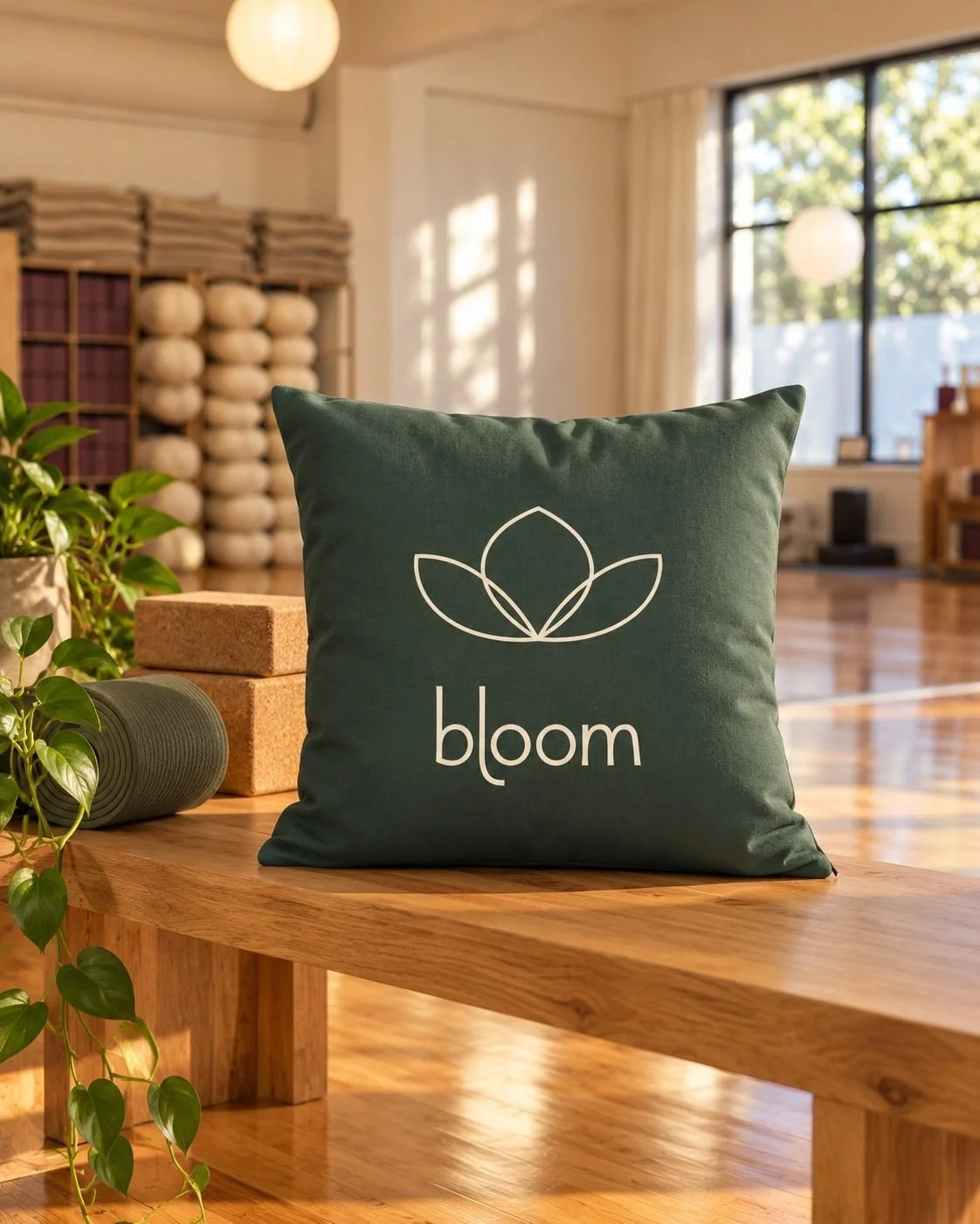 Bloom Rest Decorative Cushion, lifestyle photograph