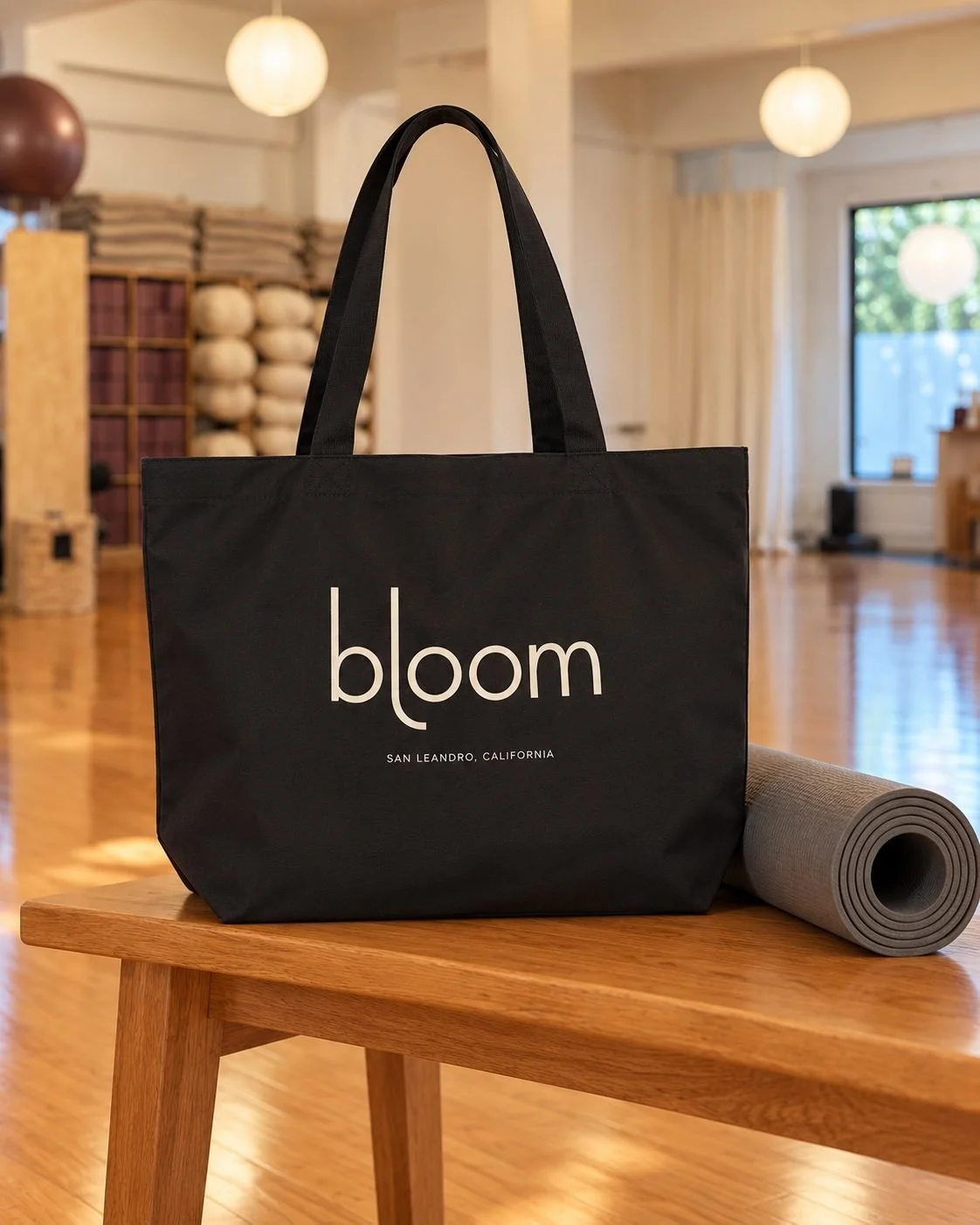 Bloom Studio Tote, lifestyle photograph