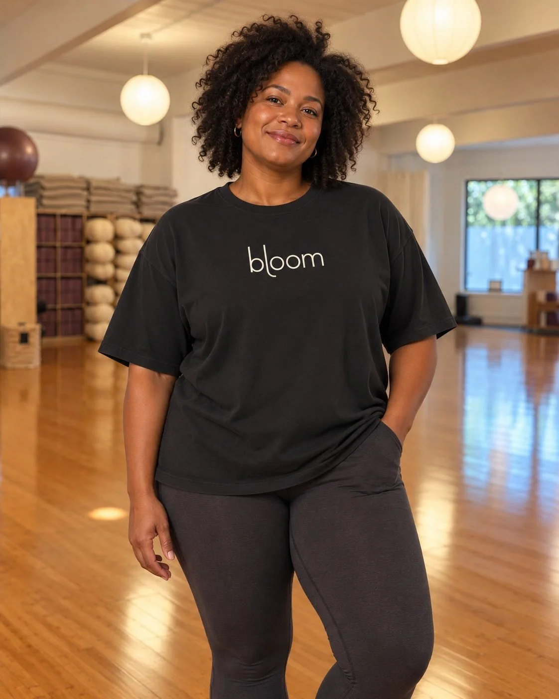 Bloom Oversized Boxy Tee, product image