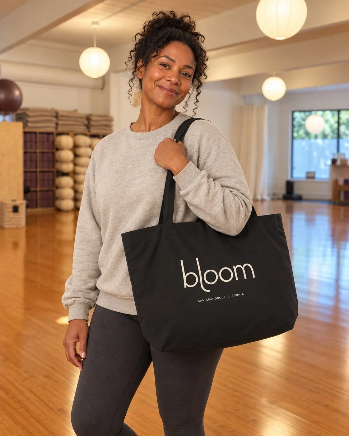 Bloom Studio Tote, lifestyle photograph