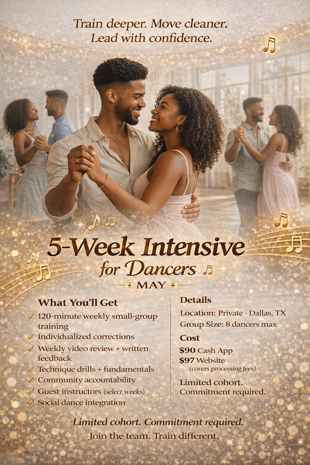 5-Week Small Group Training Cohort - Dallas: May 4