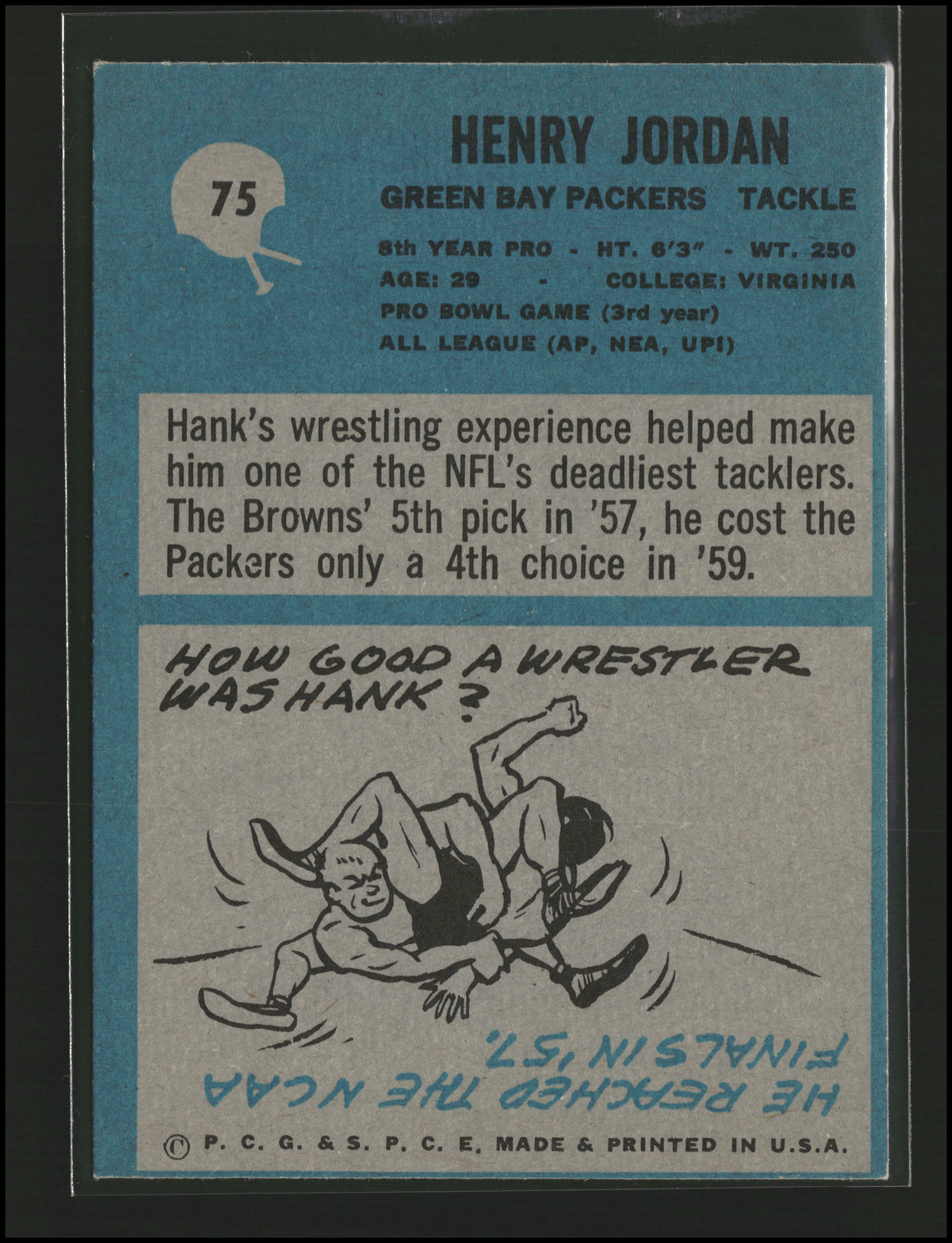 Henry Jordan #75 | 1964 Philadelphia | Football Cards