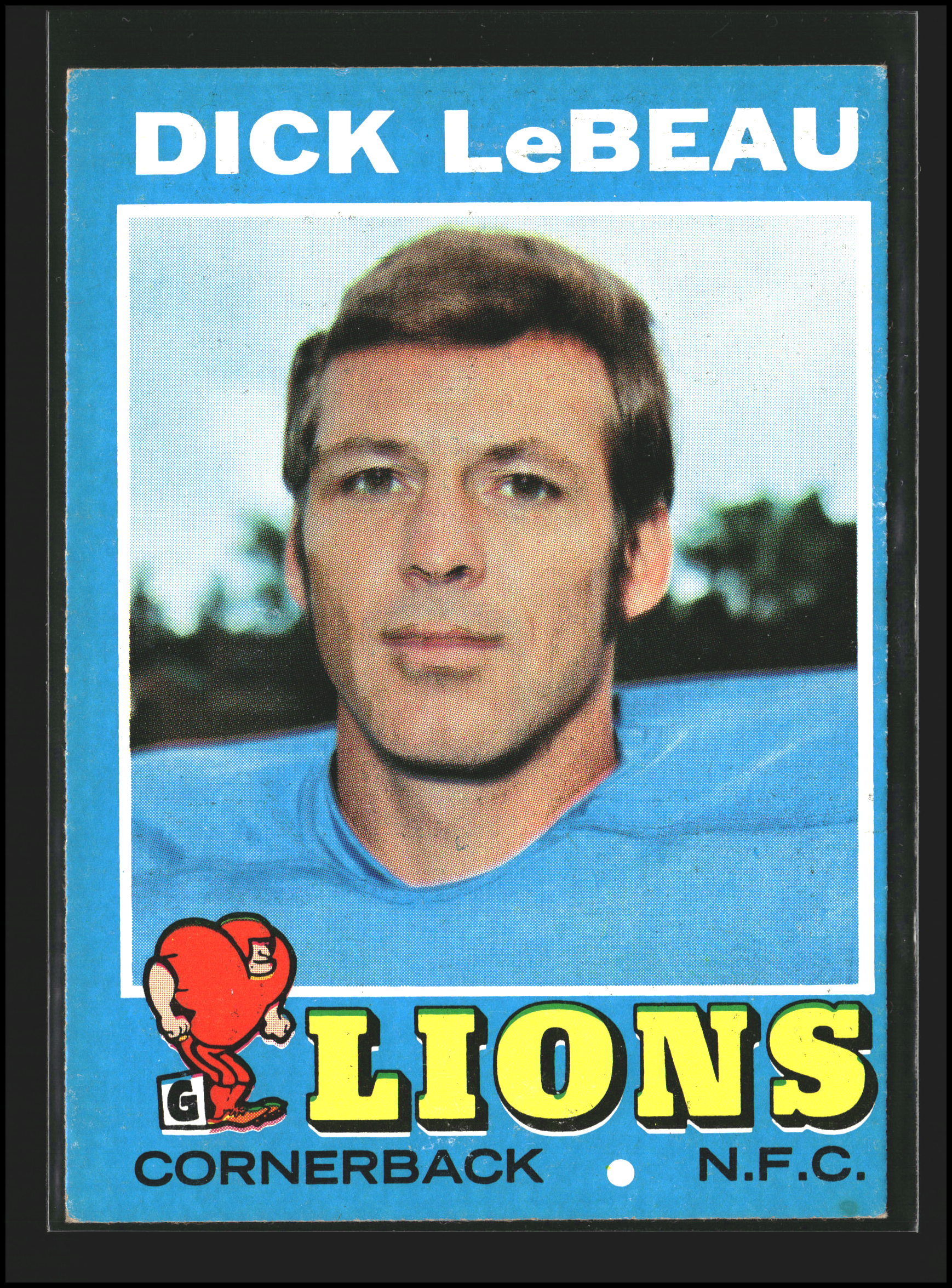 Dick LeBeau #154 | 1971 Topps | Football Cards