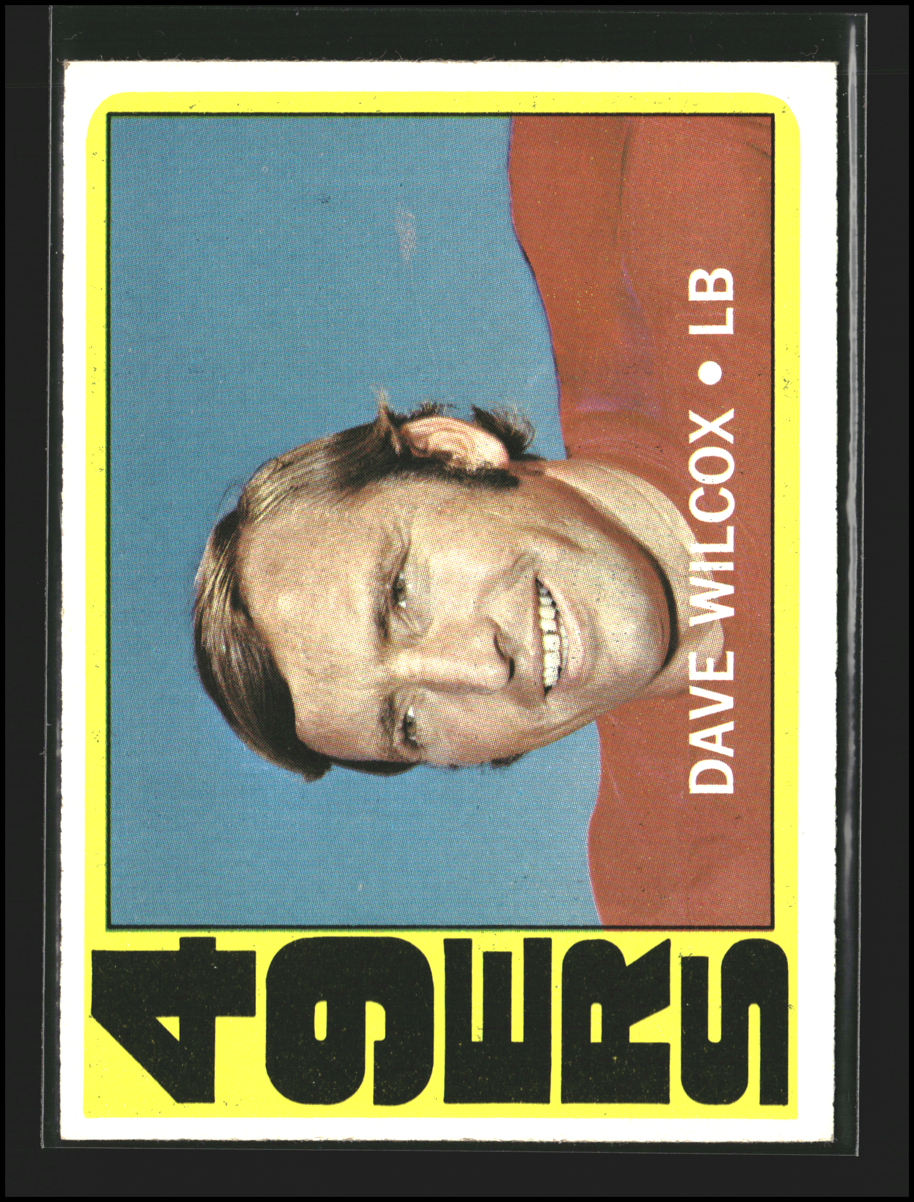 Dave Wilcox #69 | 1972 Topps | Football Cards