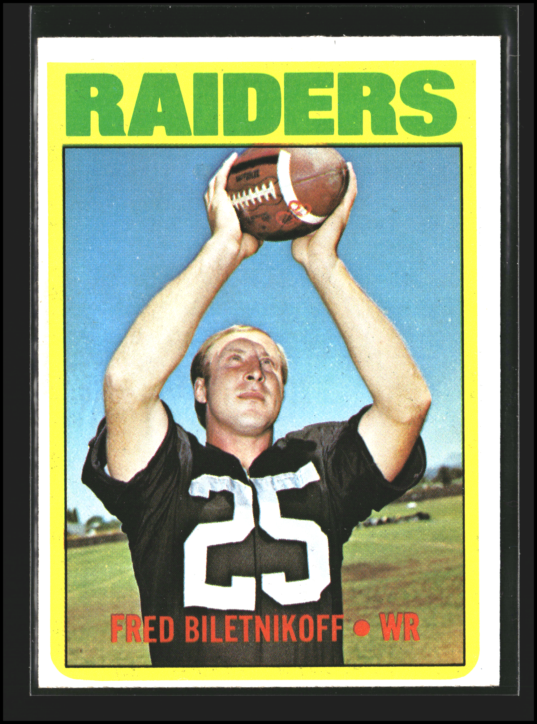 Fred Biletnikoff #210 | 1972 Topps | Football Cards