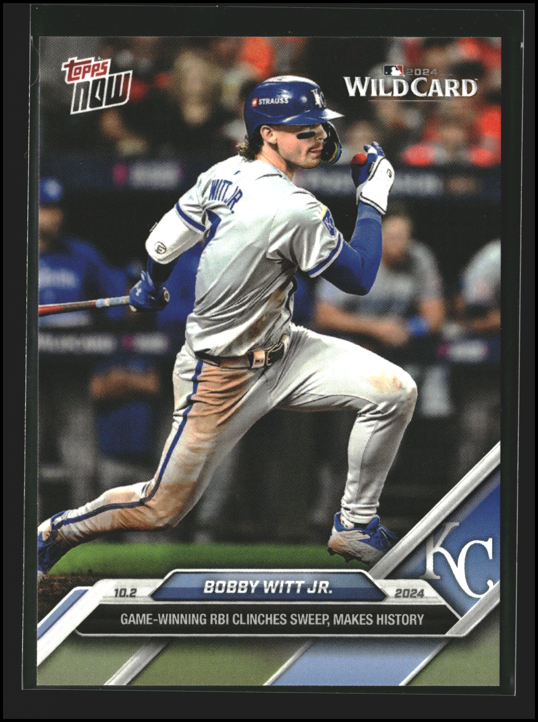 Bobby Witt Jr. #794 | Topps: Now | Baseball