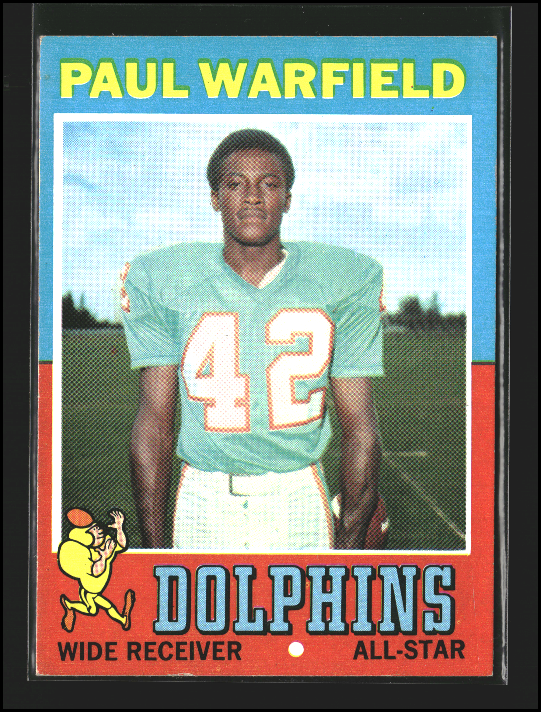 Paul Warfield #261 | 1971 Topps | Football Cards
