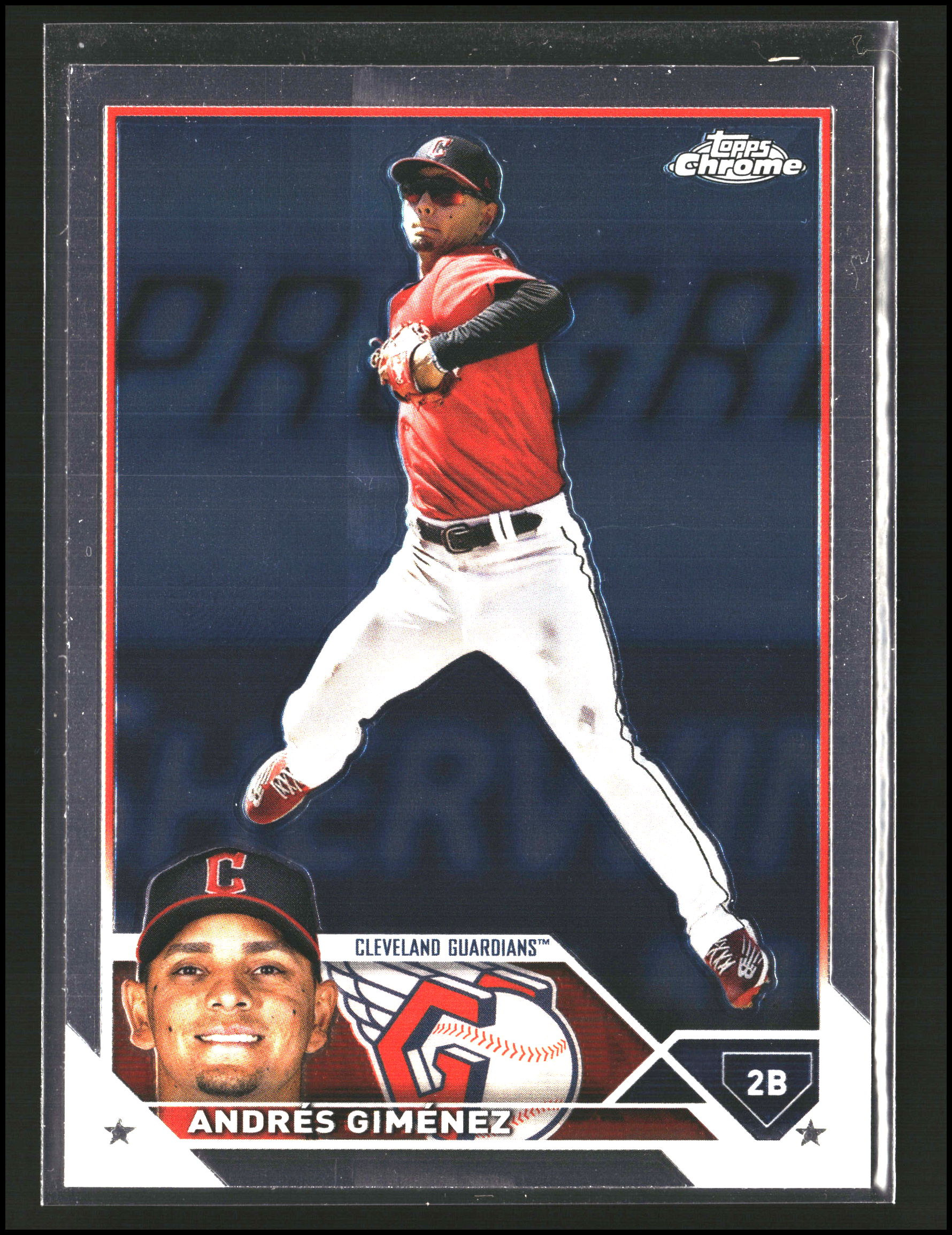 Andres Gimenez - Topps Chrome