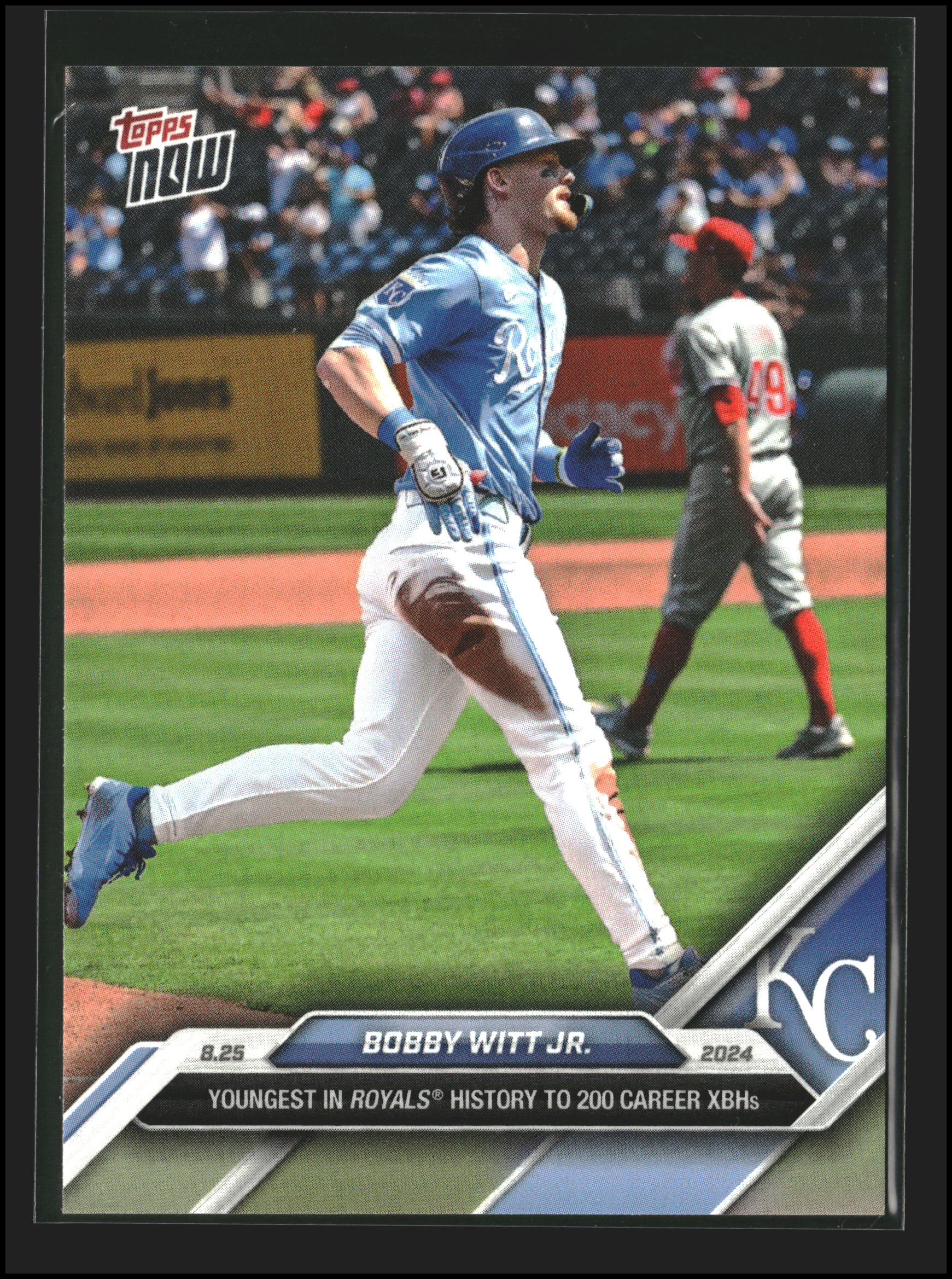 Bobby Witt Jr. #596 | Topps: Now | Baseball