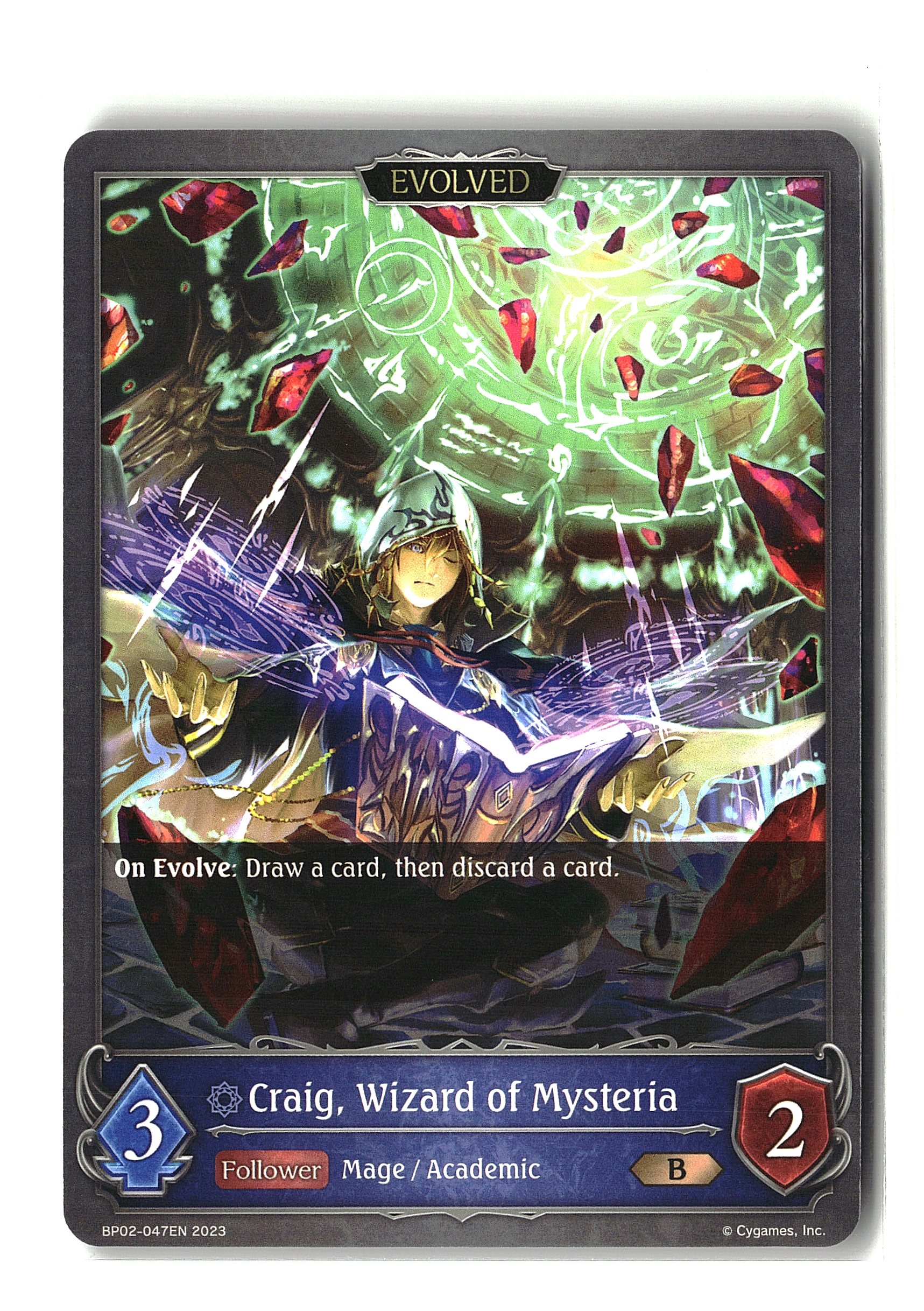 Craig, Wizard of Mysteria - Evolved (B)