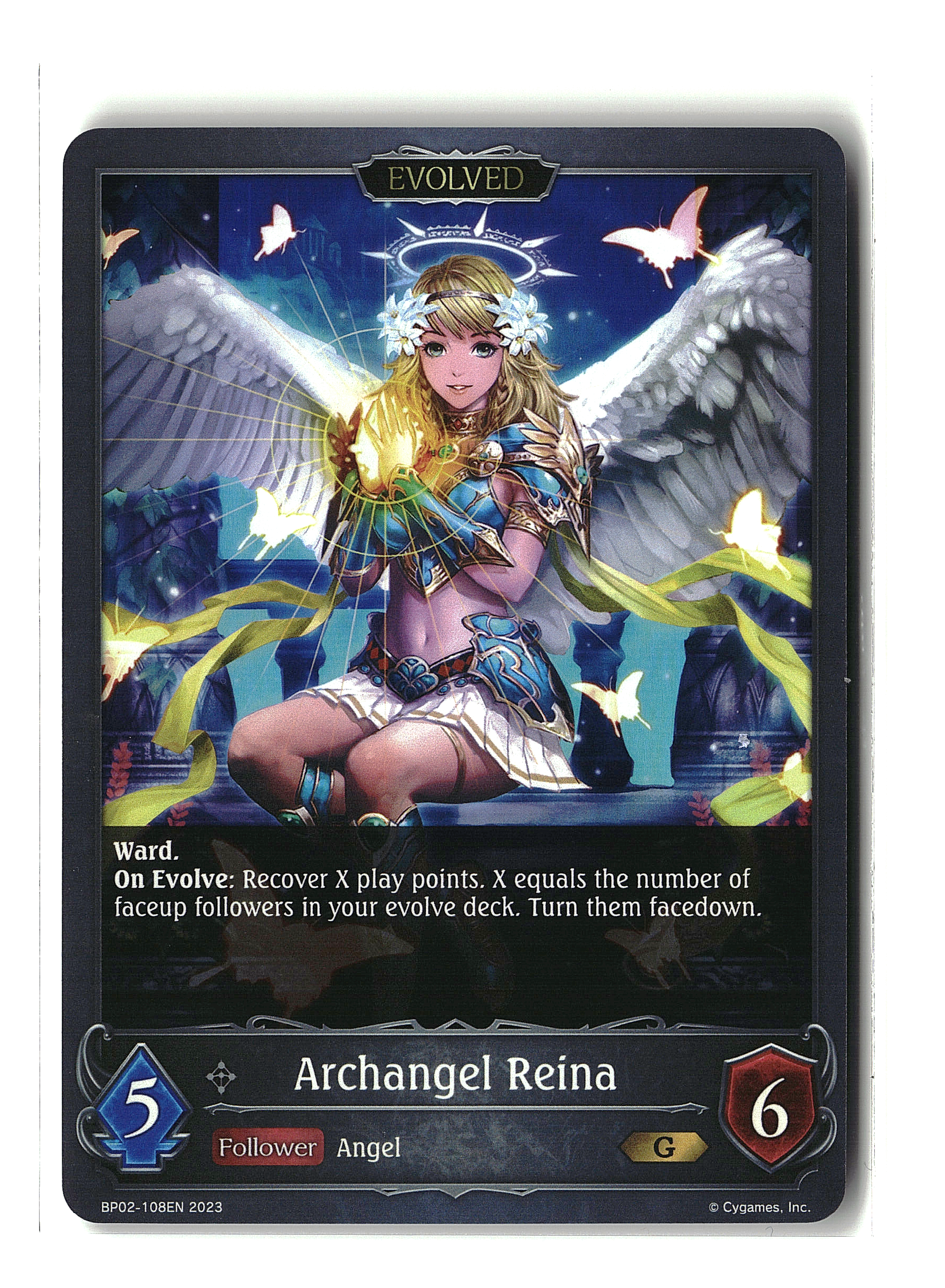 Shadowverse: Evolve - Archangel Reina - Evolved (G)