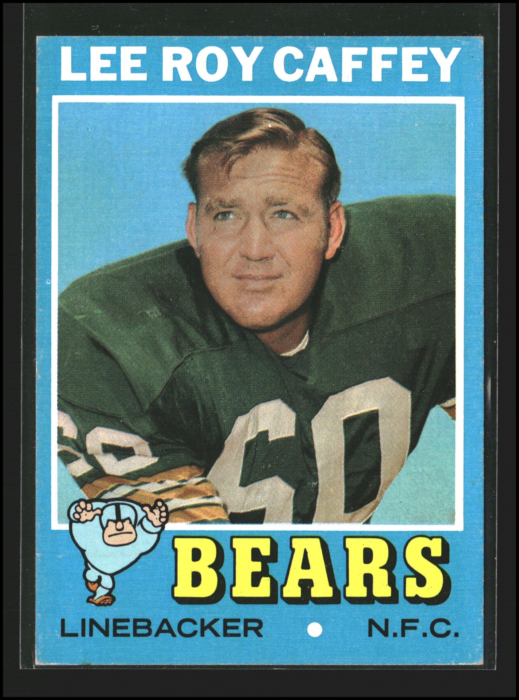 Lee Roy Caffey #203 | 1971 Topps | Football Cards