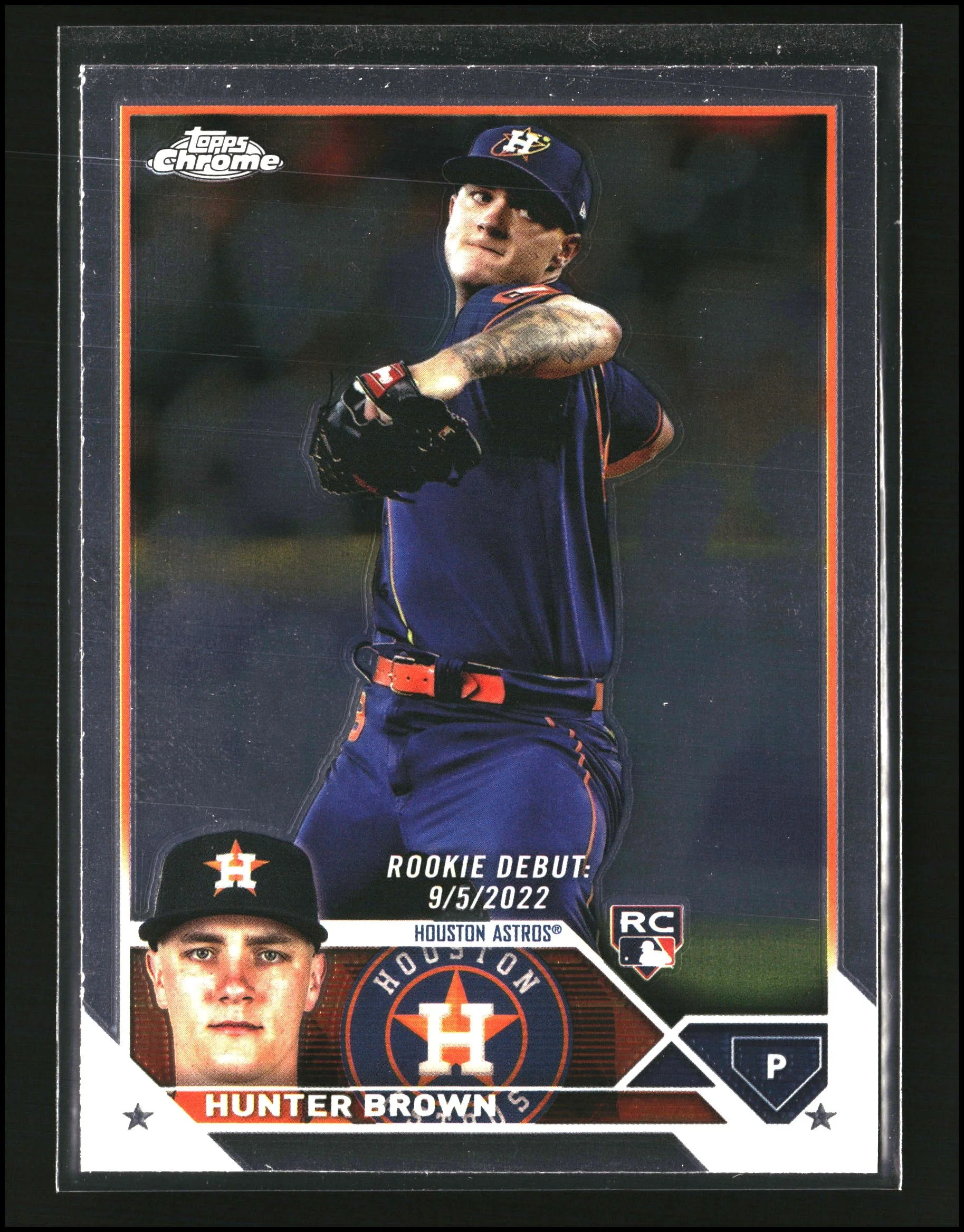 Hunter Brown - Topps Chrome Update