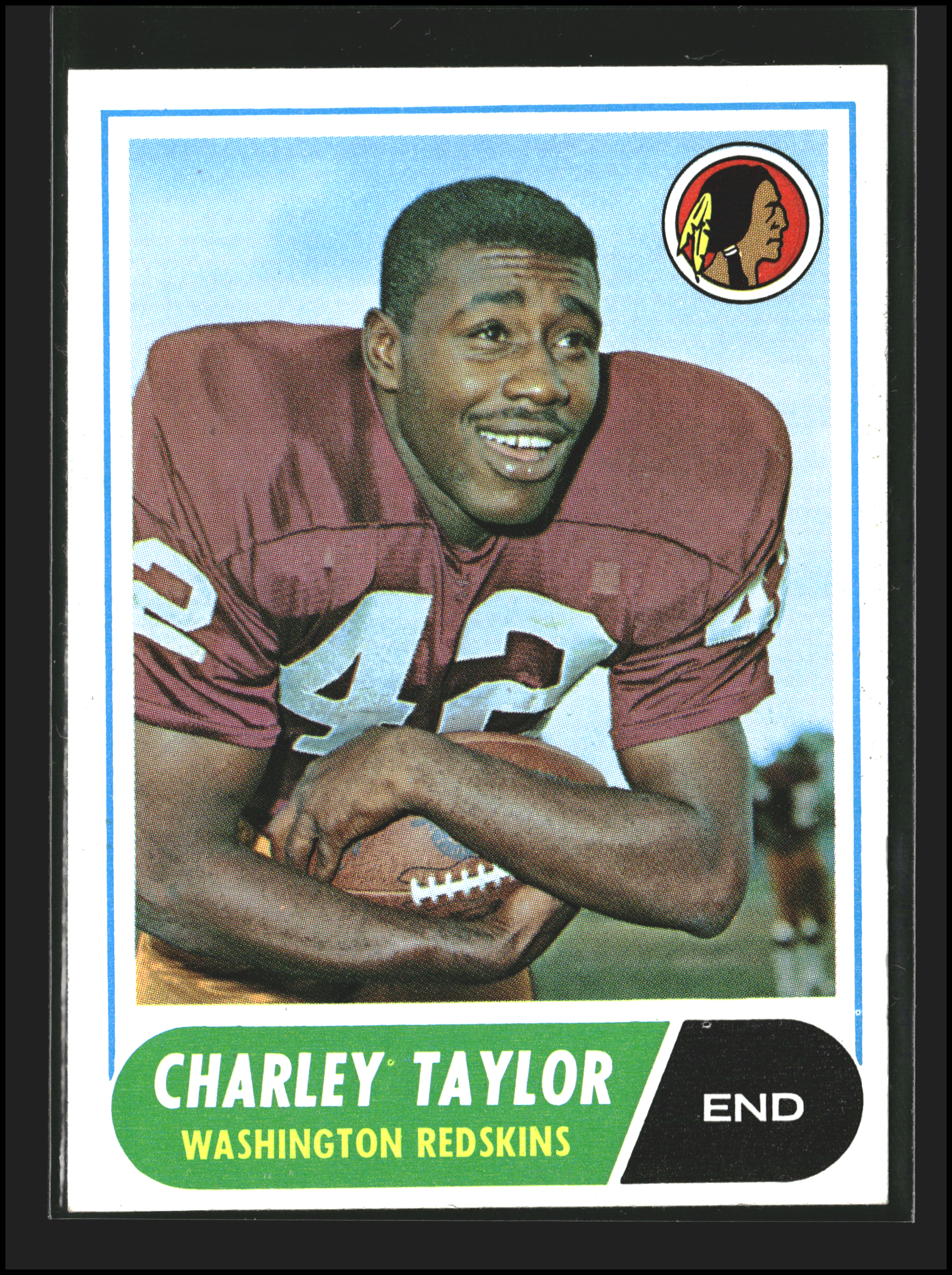 Charlie Taylor #192 | 1968 Topps | Football Cards