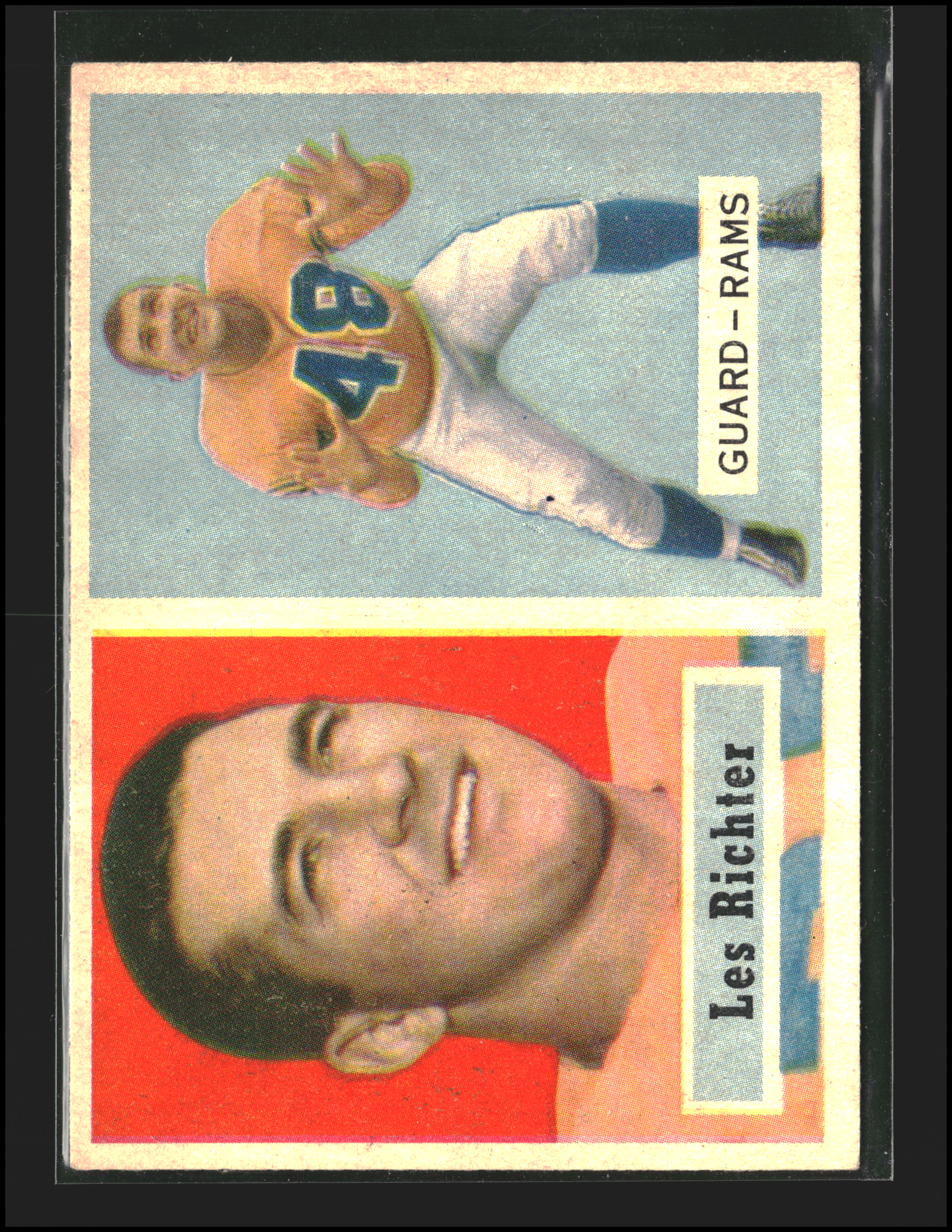 Les Richter #10 | 1957 Topps | Football Cards