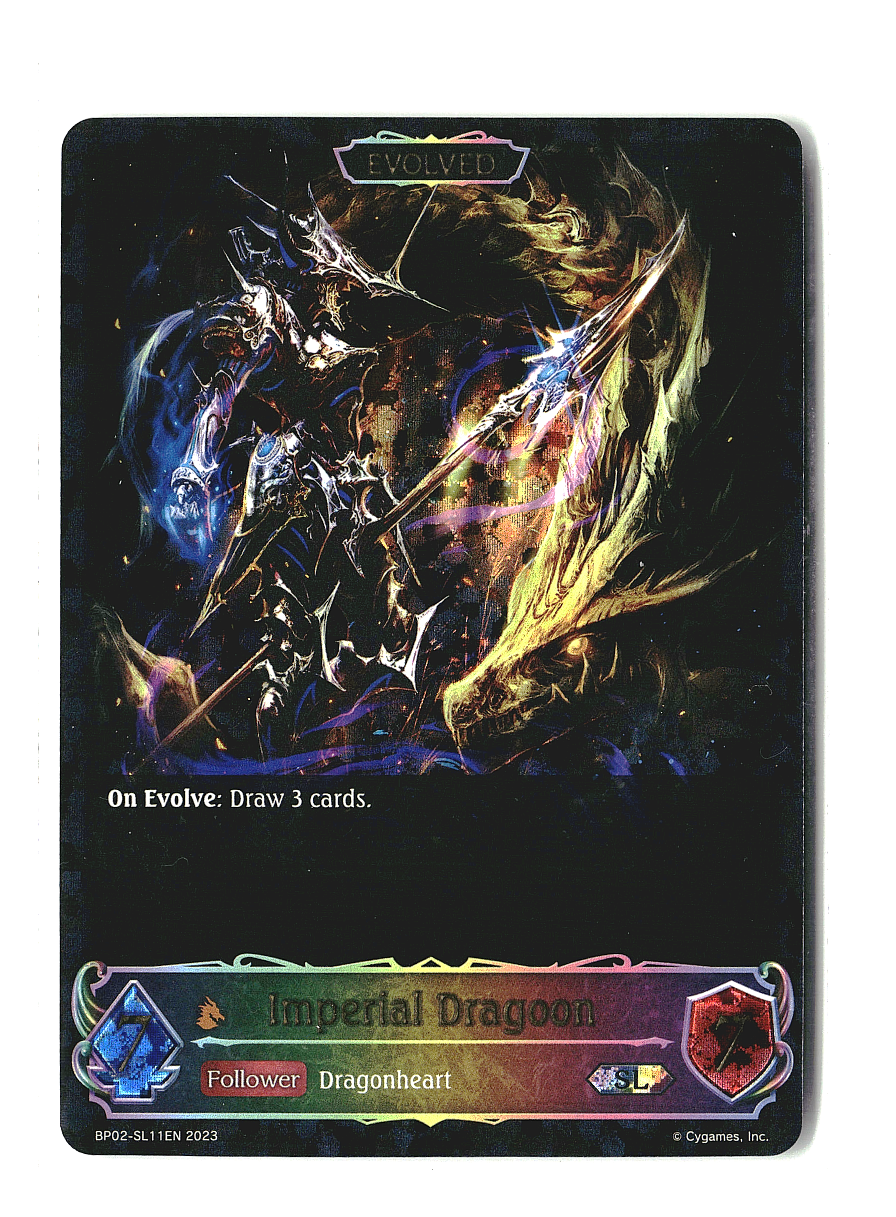 Shadowverse: Evolve - Imperial Dragoon - Reign of Bahamut