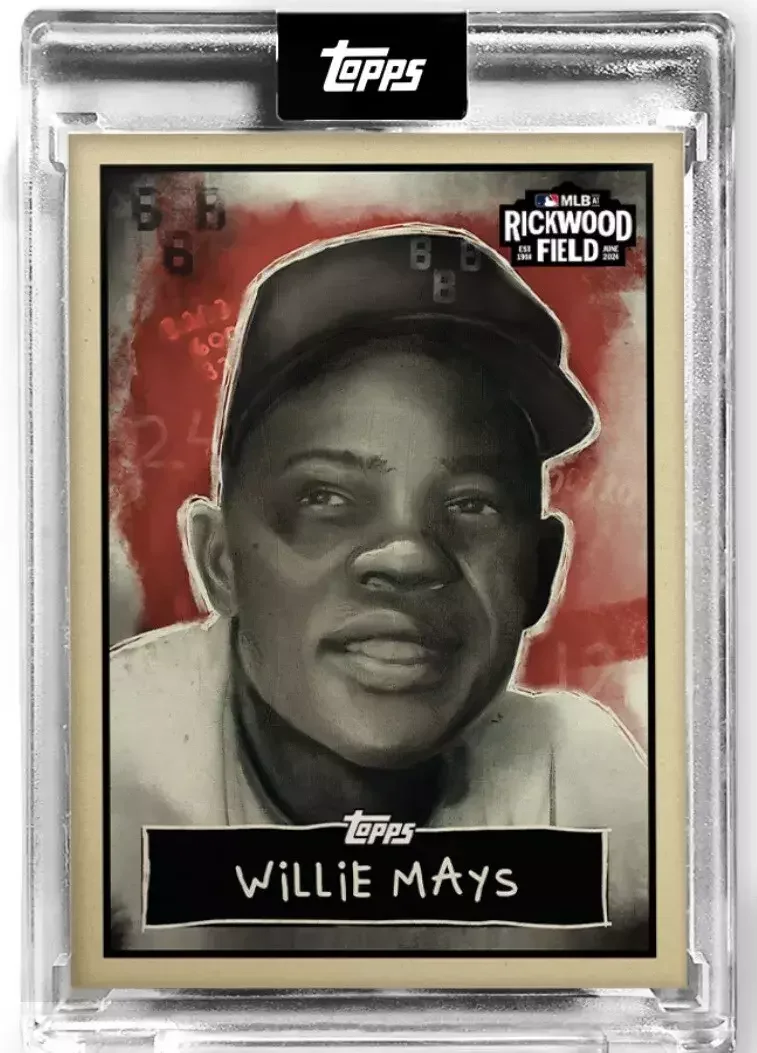 Willie Mays - Topps: Rickwood Field #RW-4 (b)