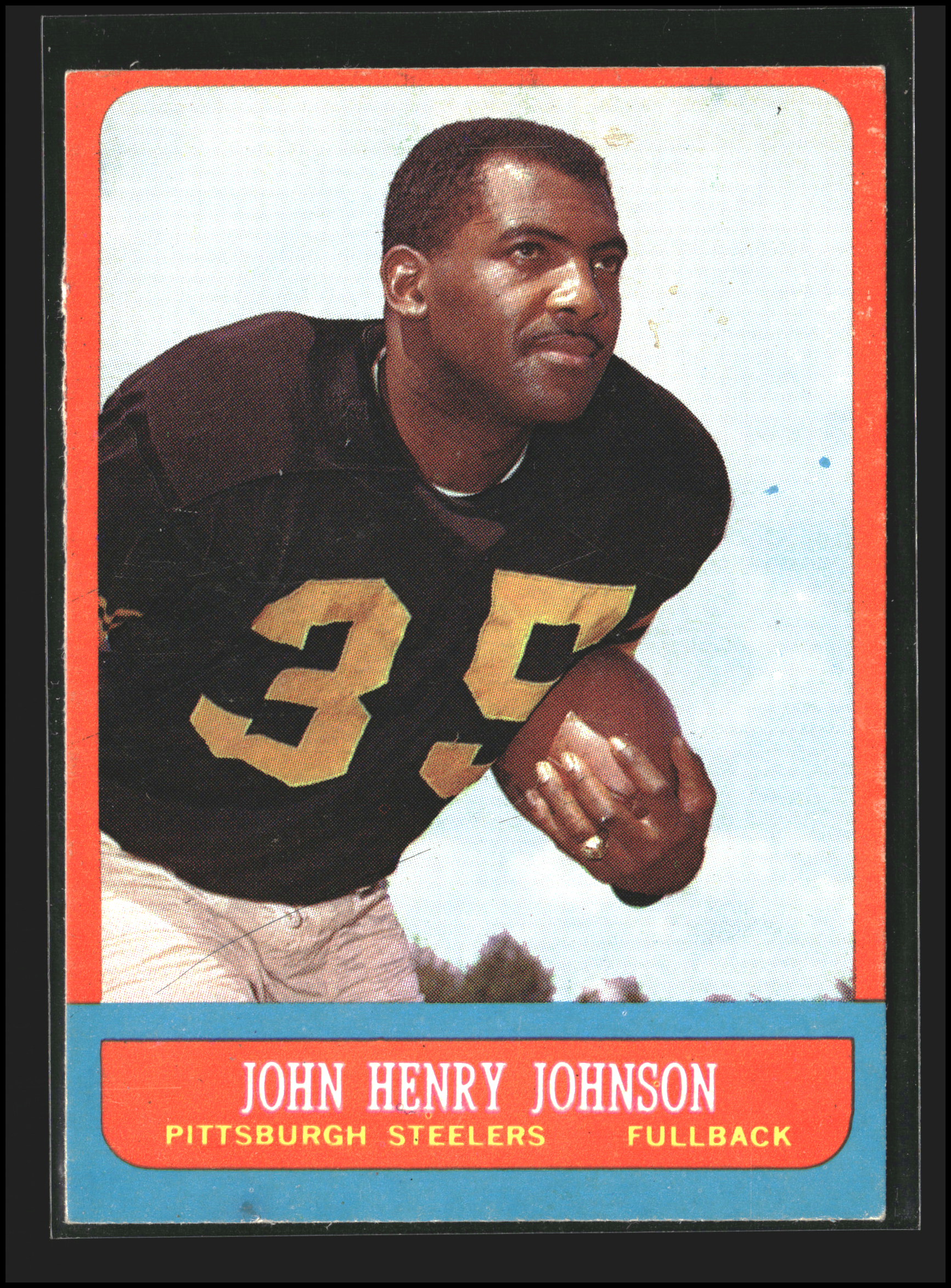 John Henry Johnson #123 | 1963 Topps | Football Cards