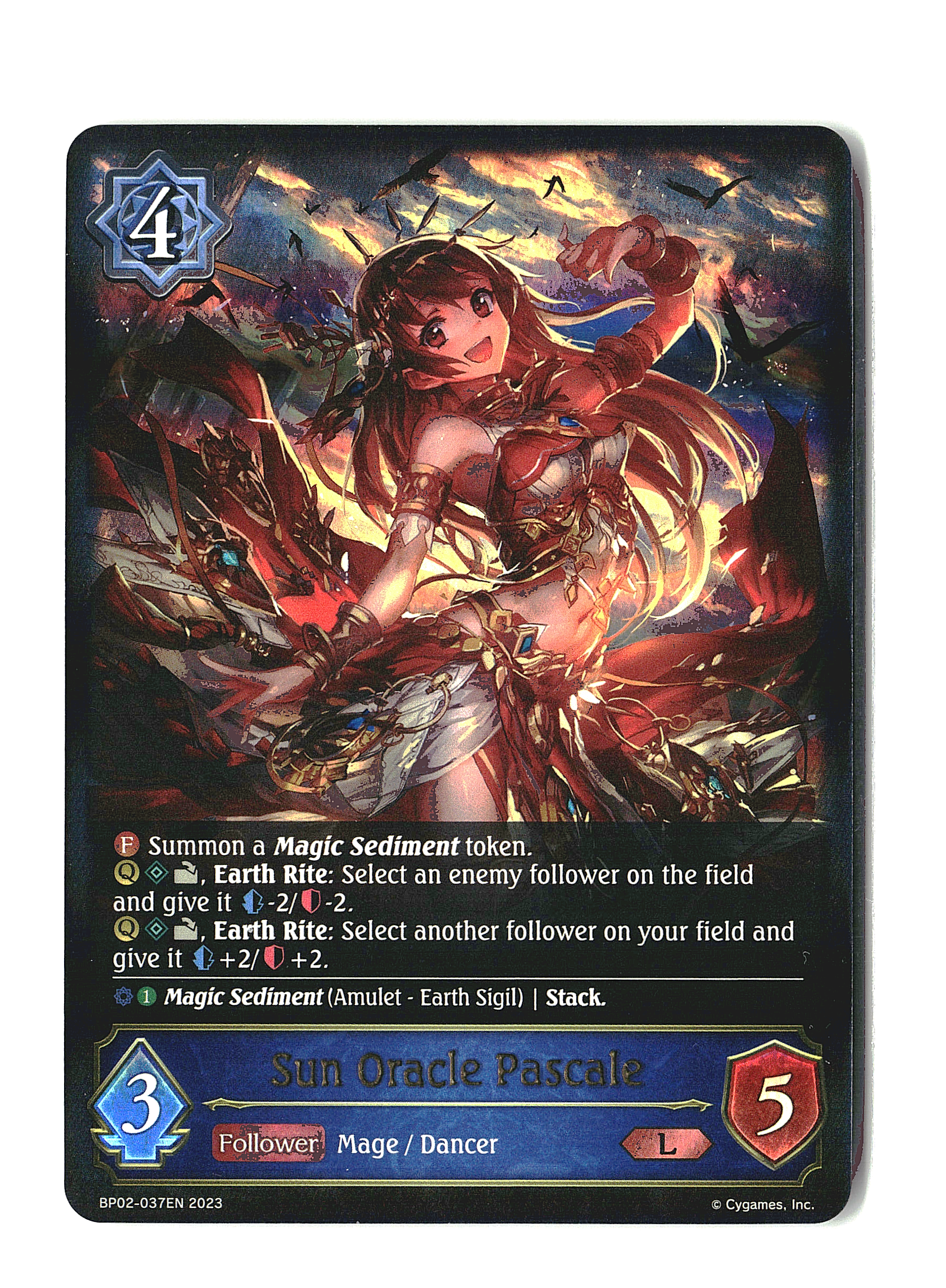 Shadowverse: Evolve - Sun Oracle Pascale - Reign of Bahamut