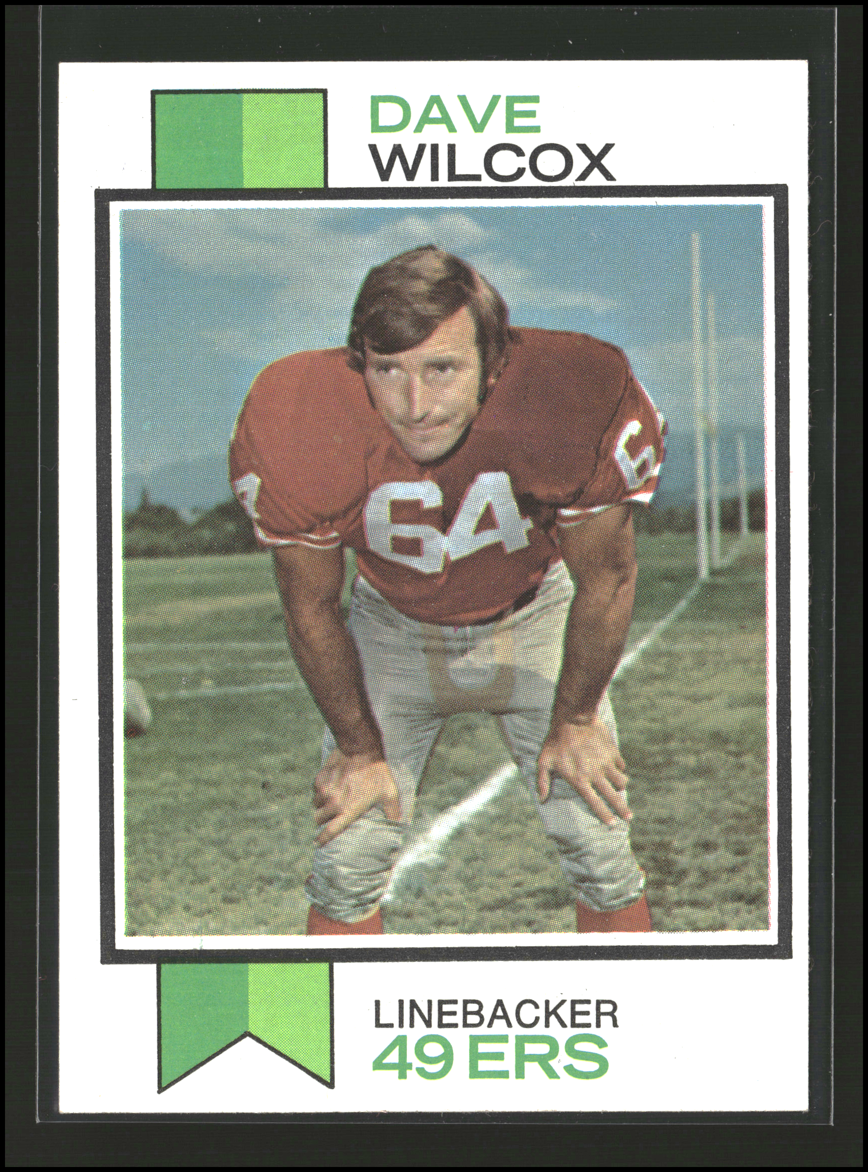 Dave Wilcox #360 | 1973 Topps | Football Cards