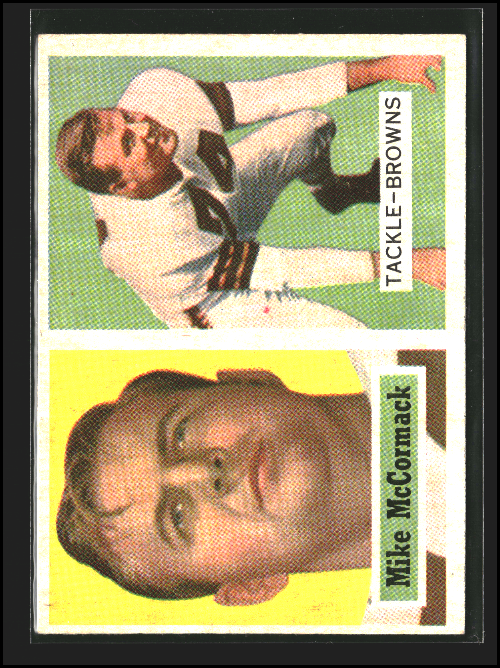 Mike McCormack #3 | 1957 Topps | Football Cards