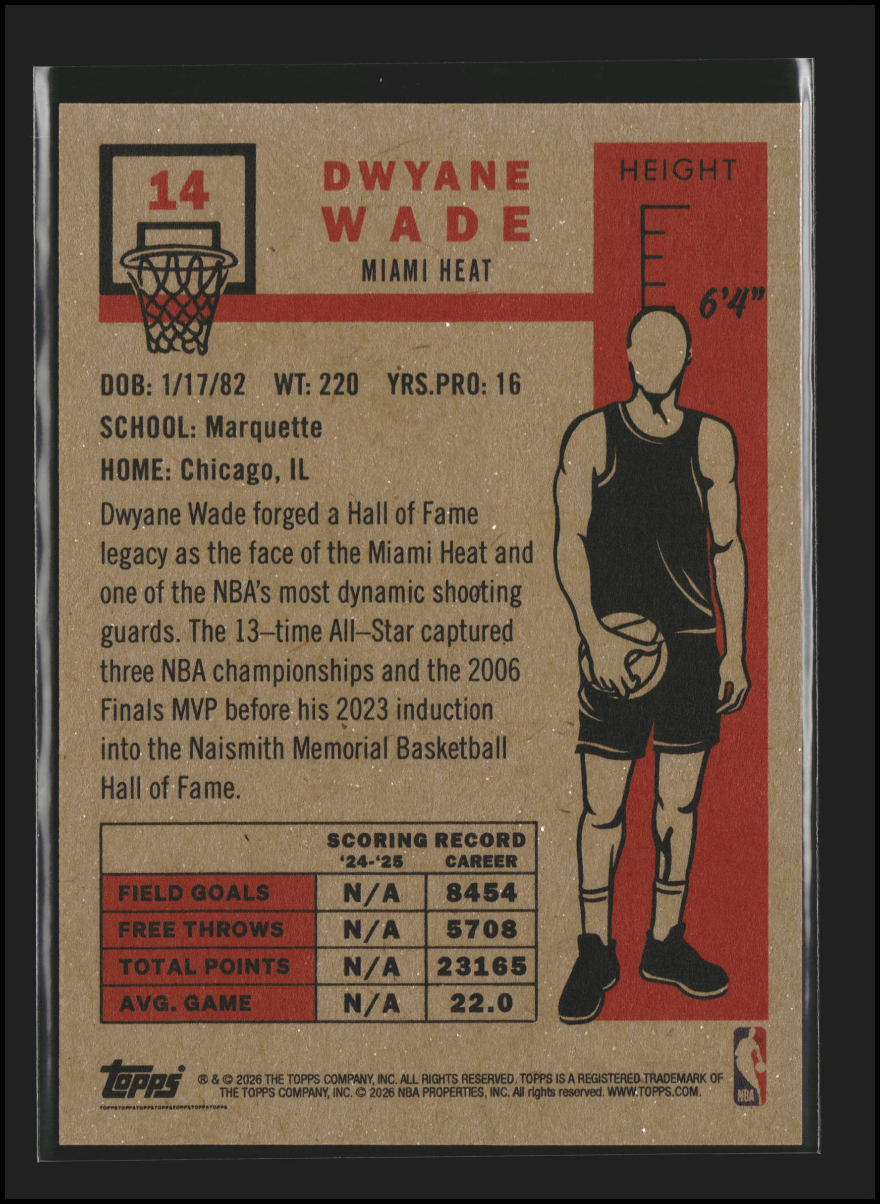 Dwayne Wade #14 | Topps: Living Set | Basketball