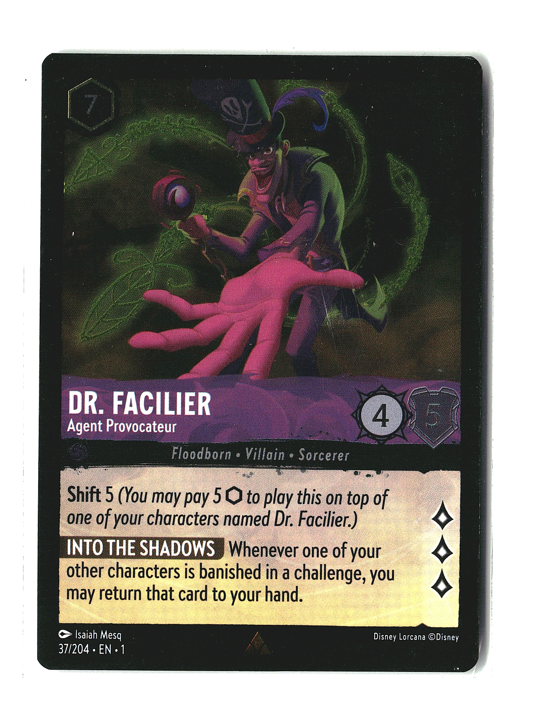 Dr. Facilier - Disney Lorcana - The First Chapter