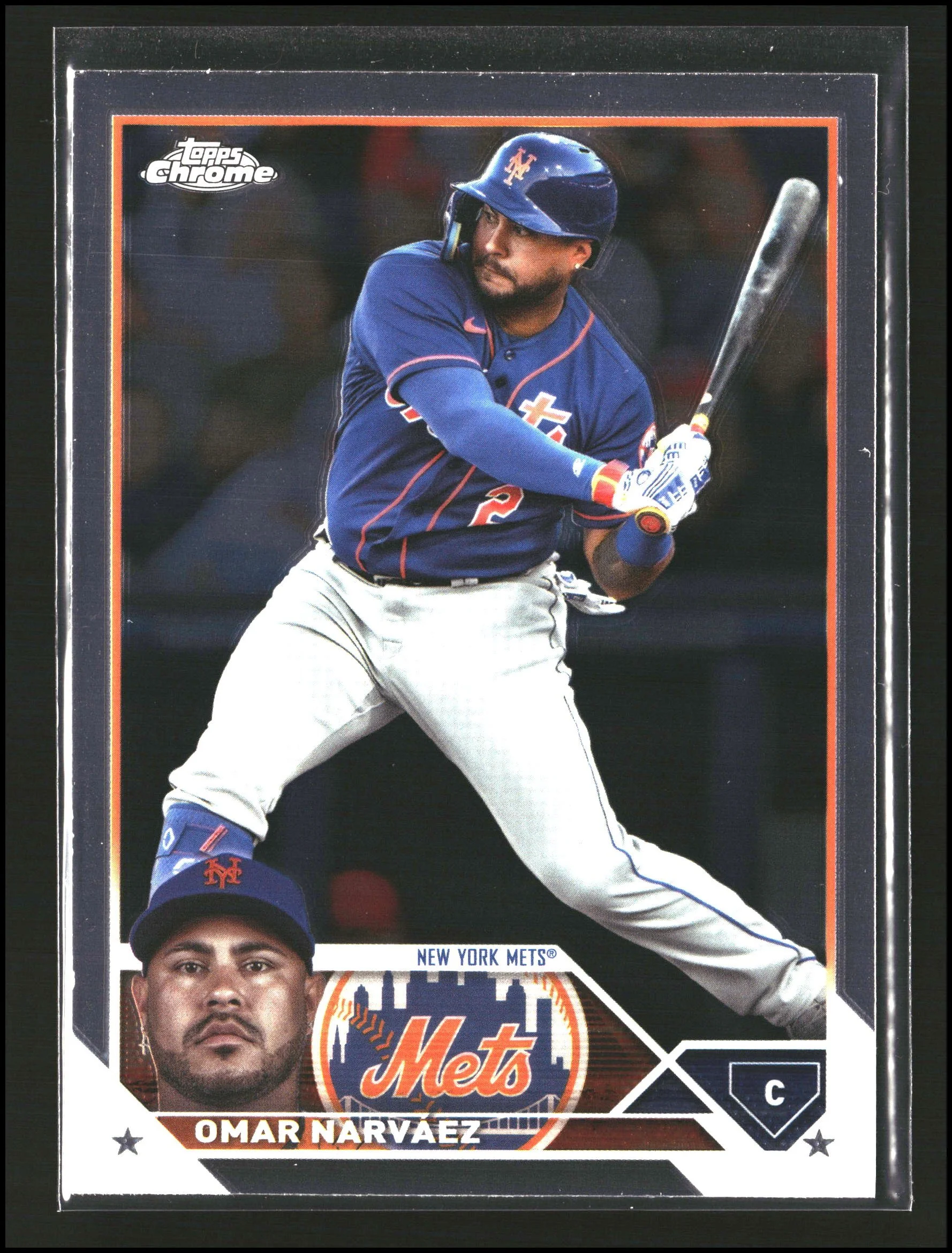 Omar Narvaez - Topps Chrome Update