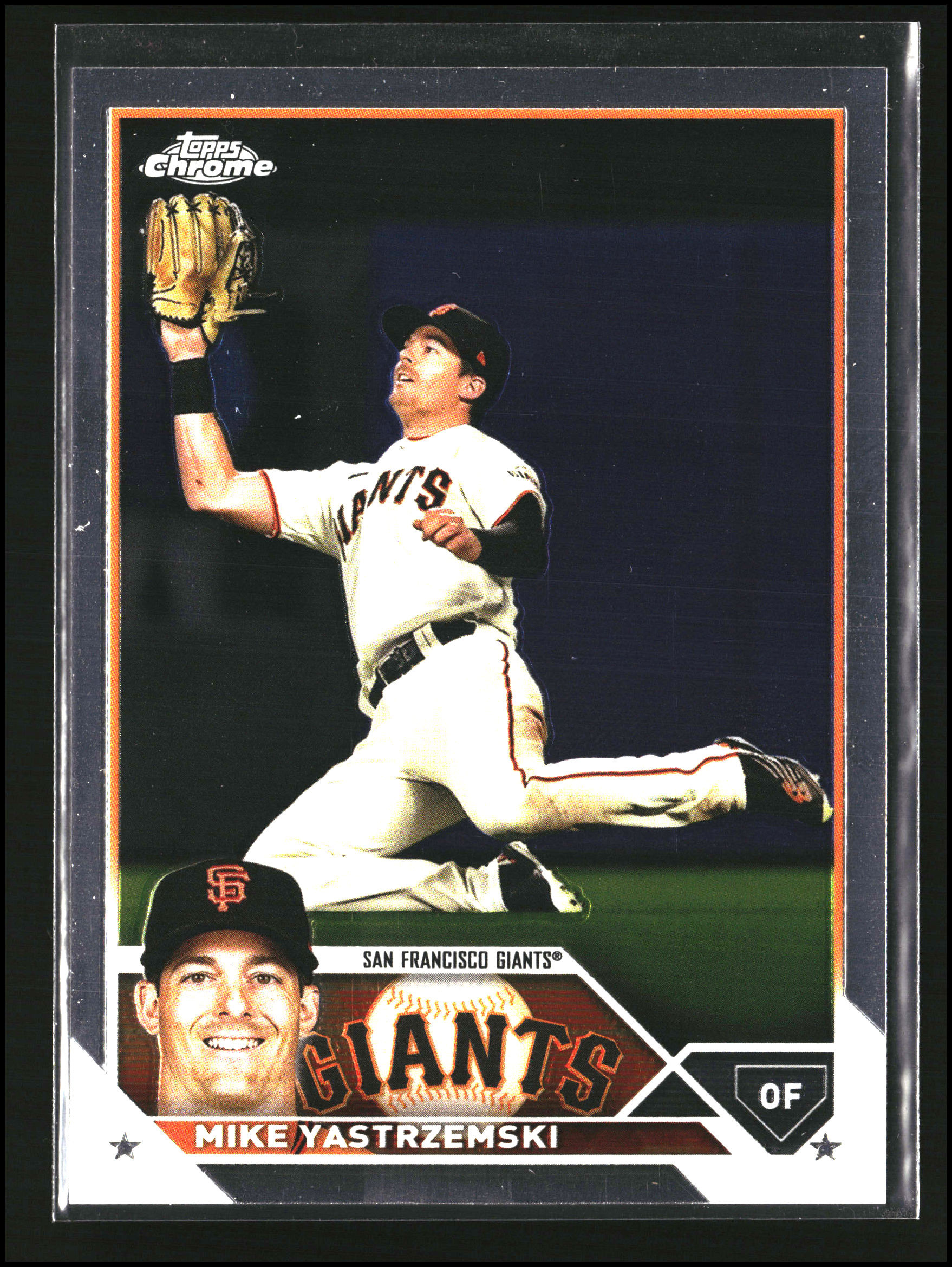 Mike Yastrzemski - Topps Chrome