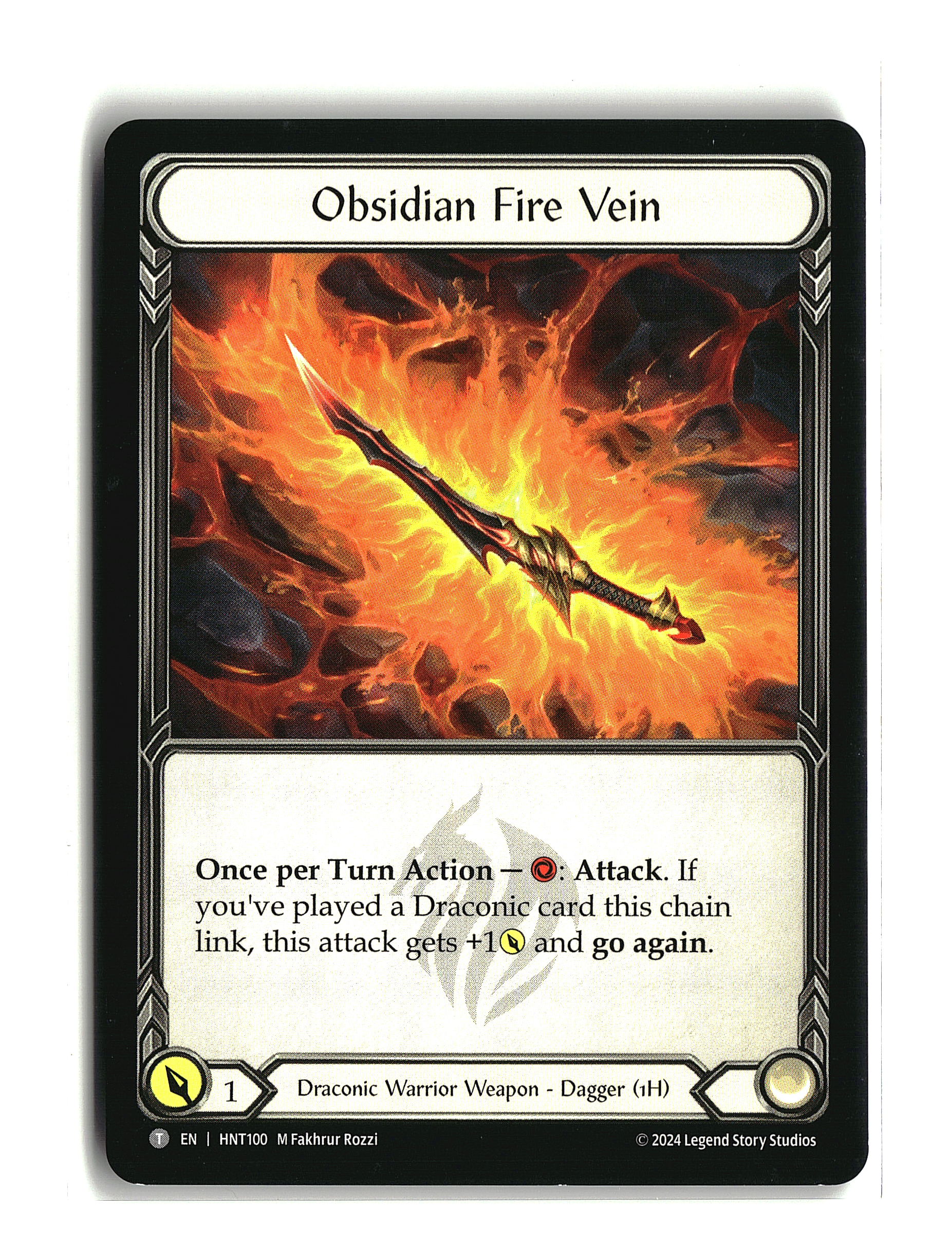 Obsidian Fire Vein - Flesh & Blood - The Hunted