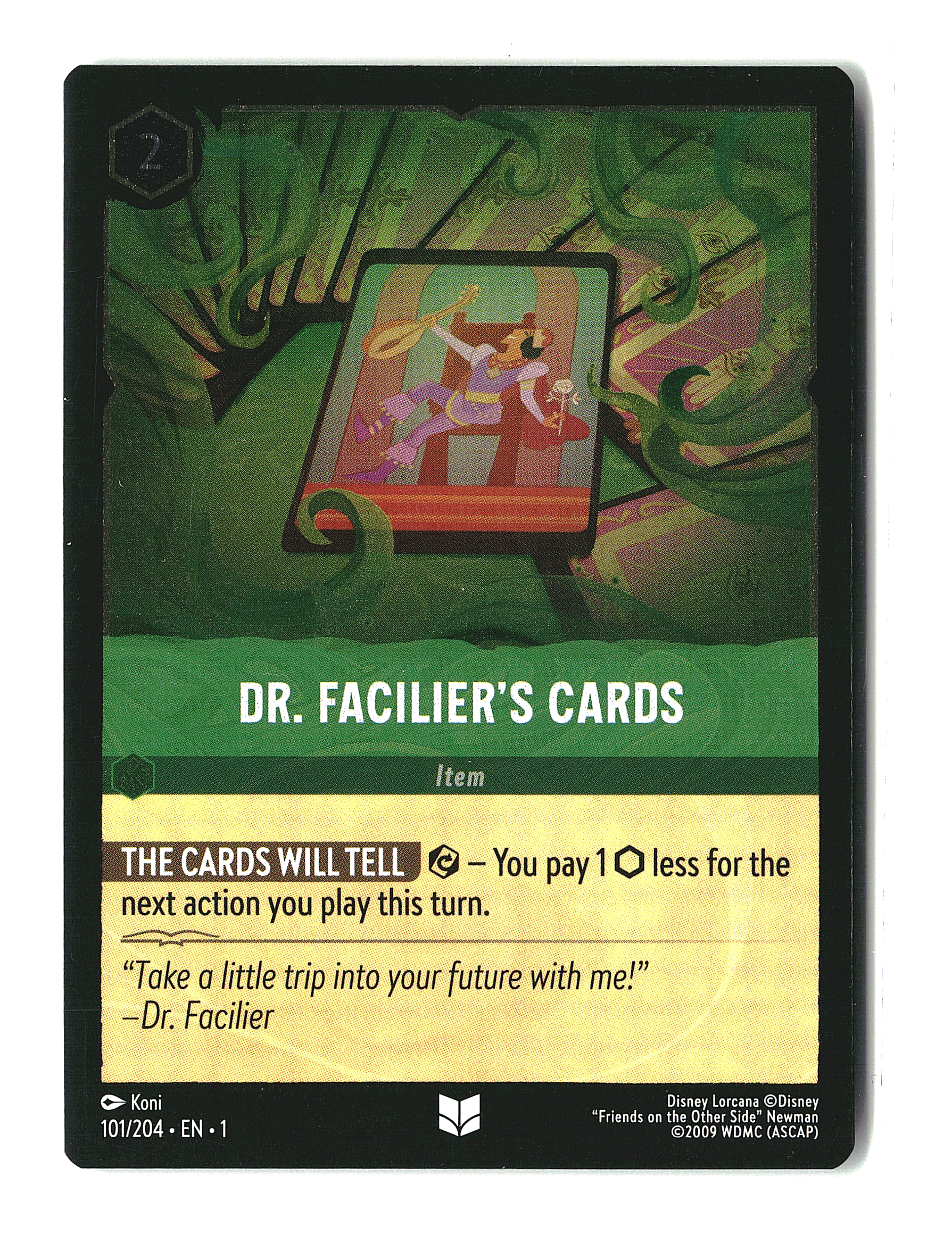 Dr. Facilier's Cards