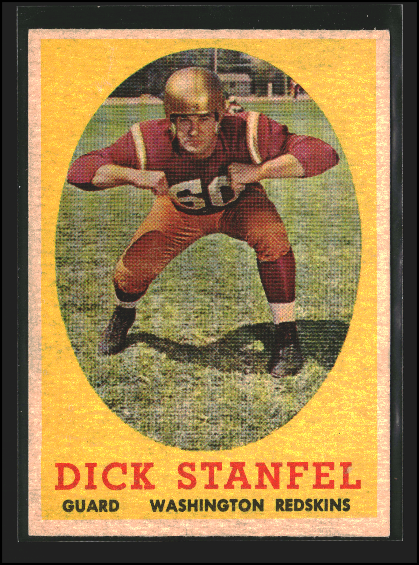 Dick Stanfel #39 | 1958 Topps | Football Cards