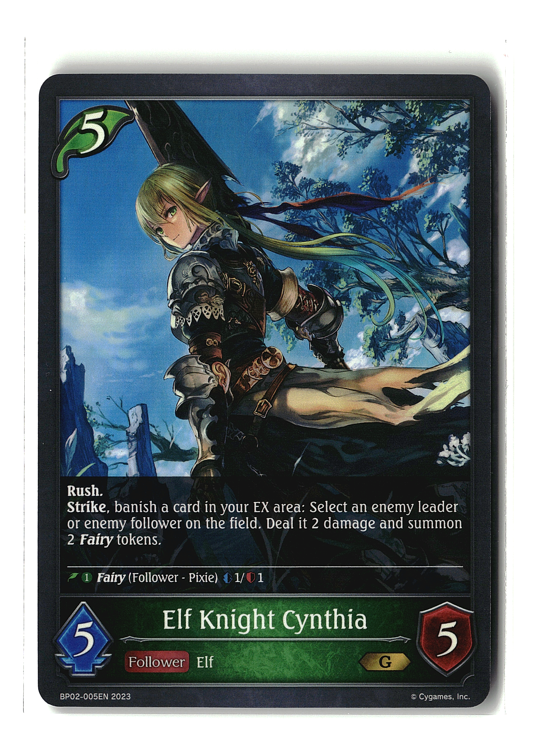 Elf Knight Cythia (G)