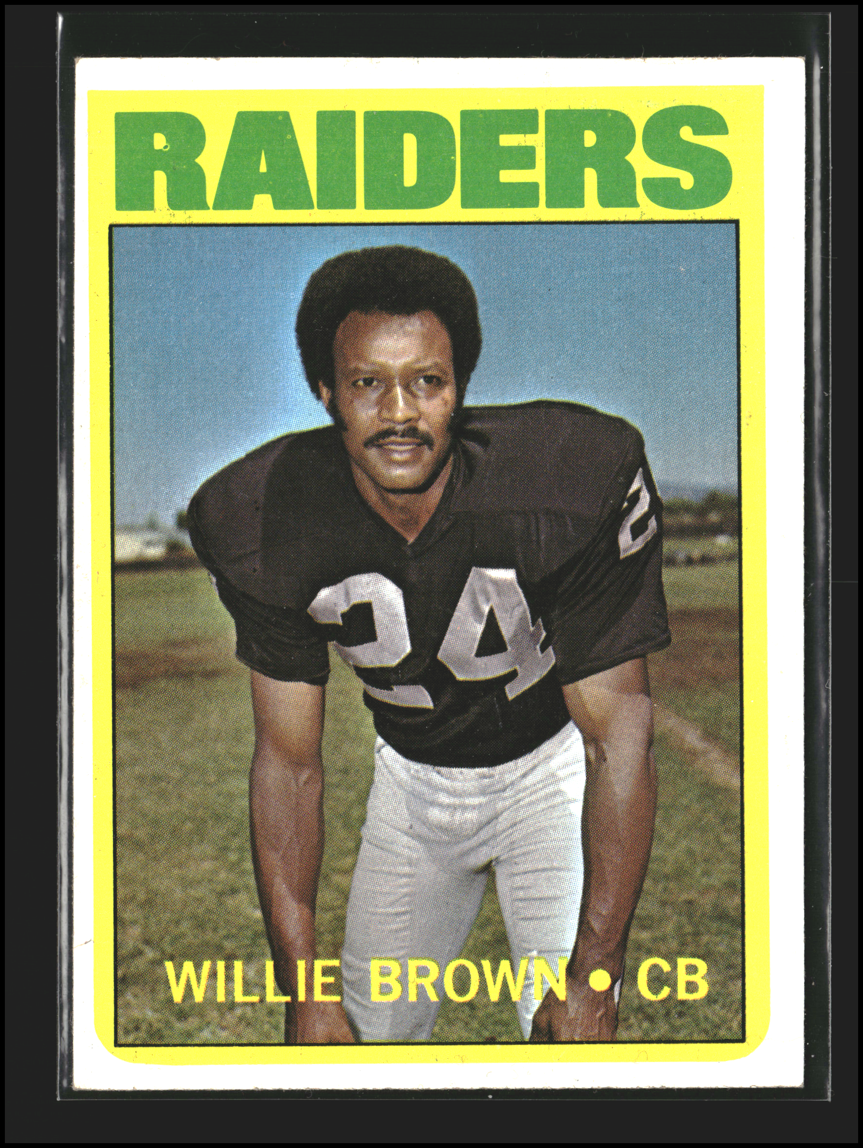 Willie Brown #28 | 1972 Topps | Football Cards